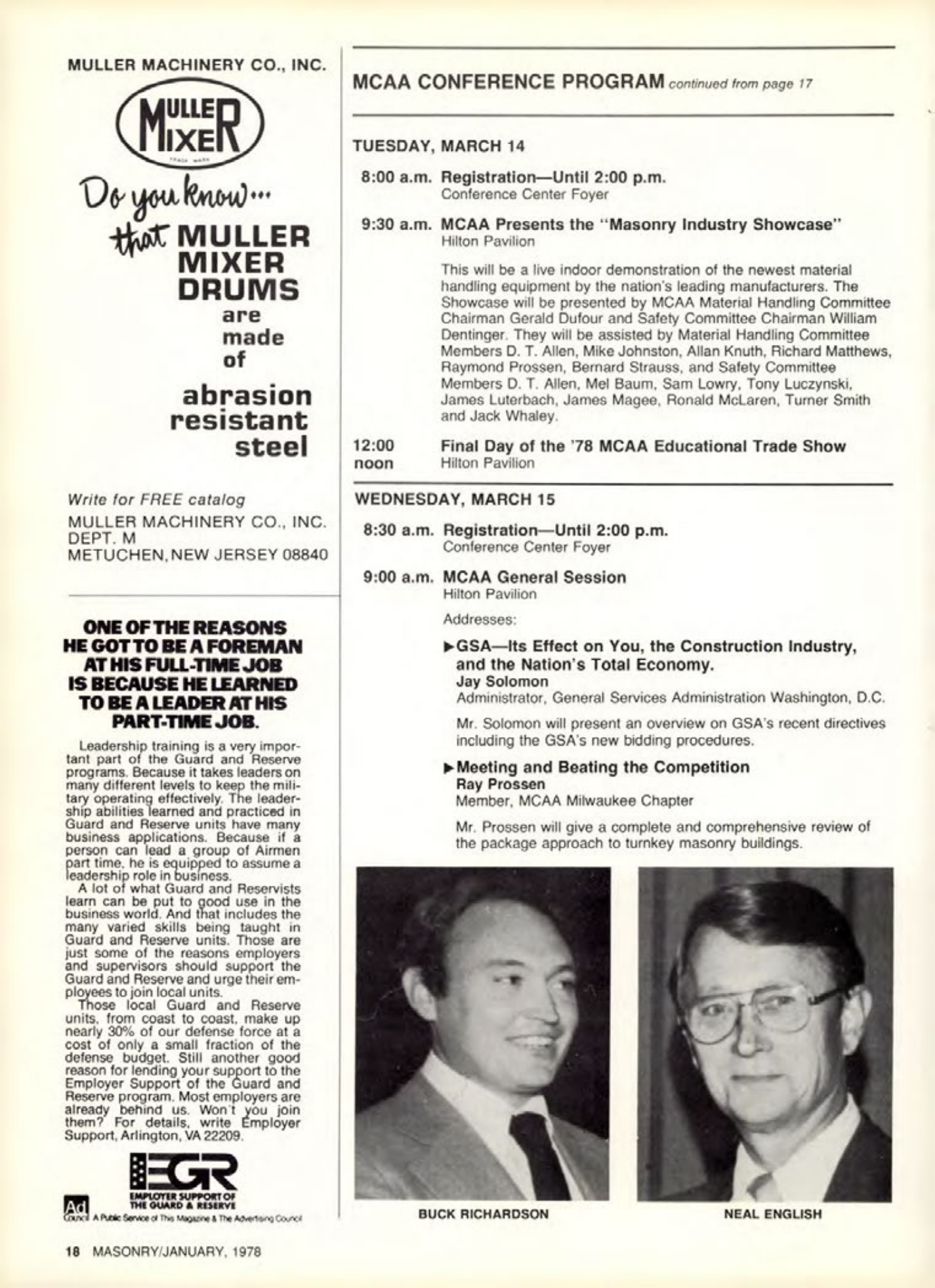 Masonry Magazine January 1978 Page.18