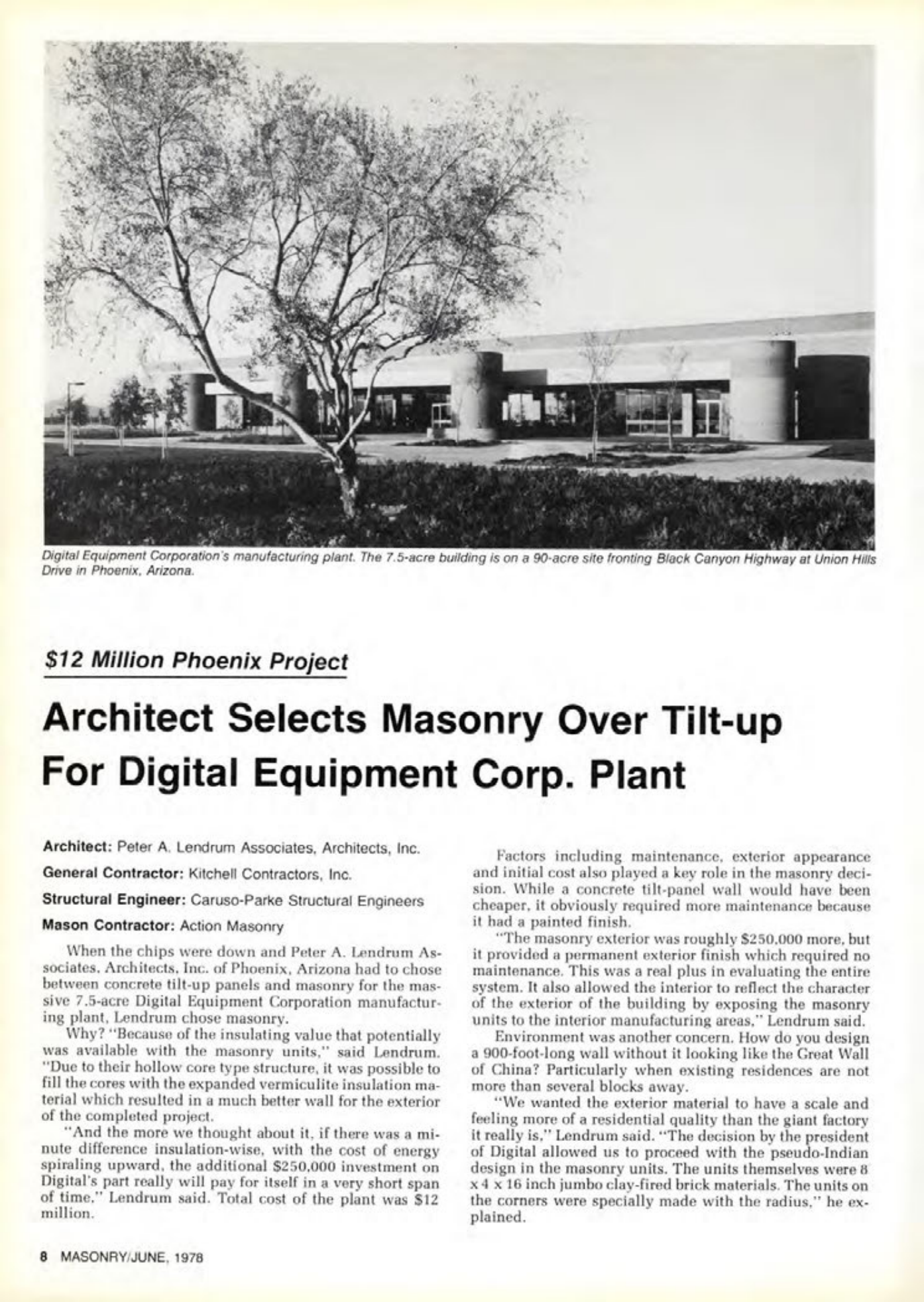 Masonry Magazine June 1978 Page. 8