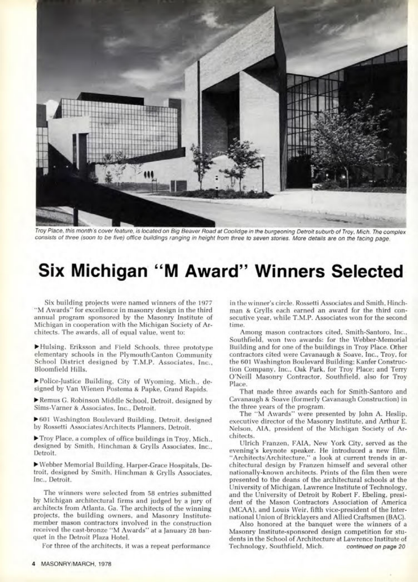 Masonry Magazine March 1978 Page. 4