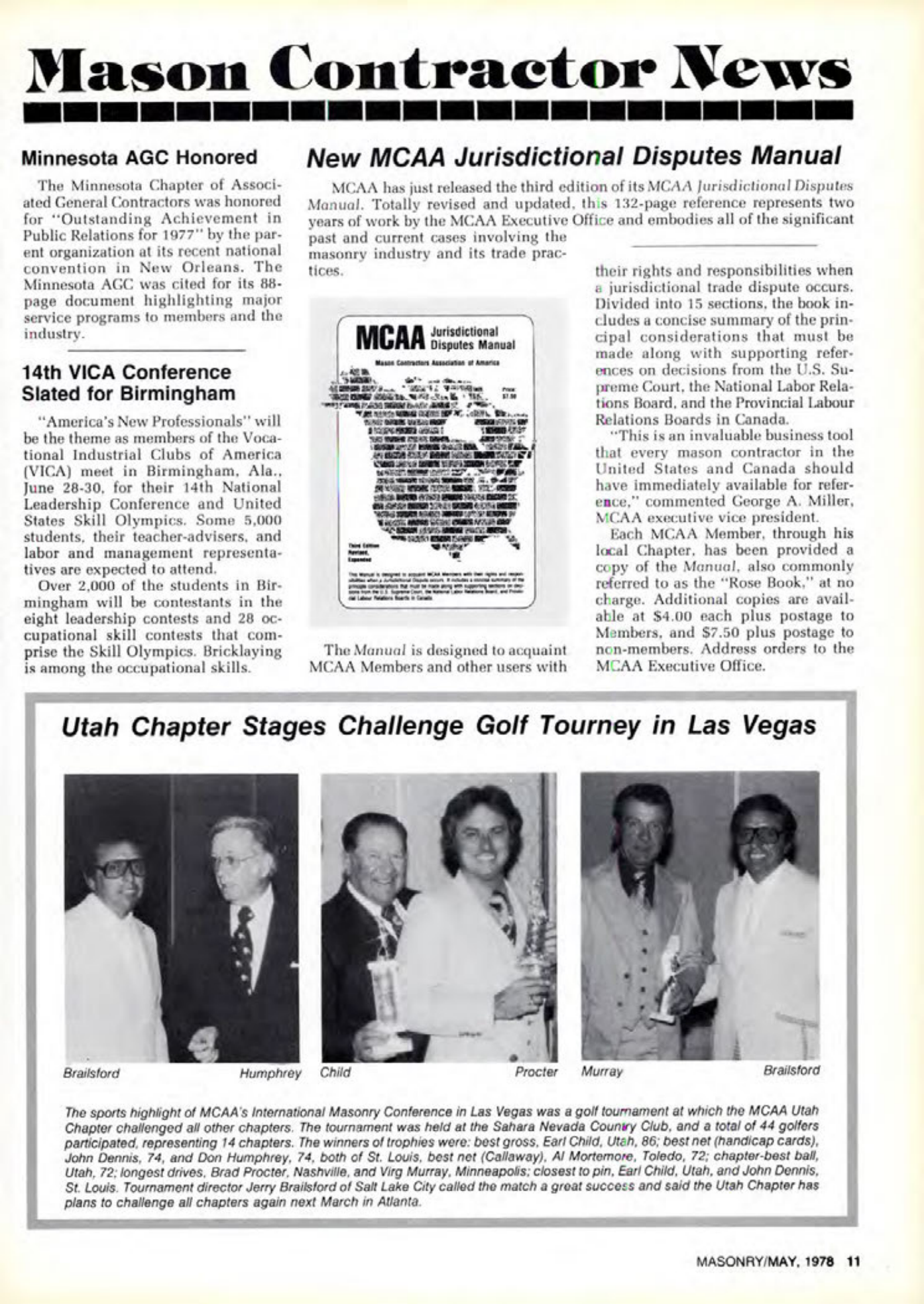Masonry Magazine May 1978 Page. 11