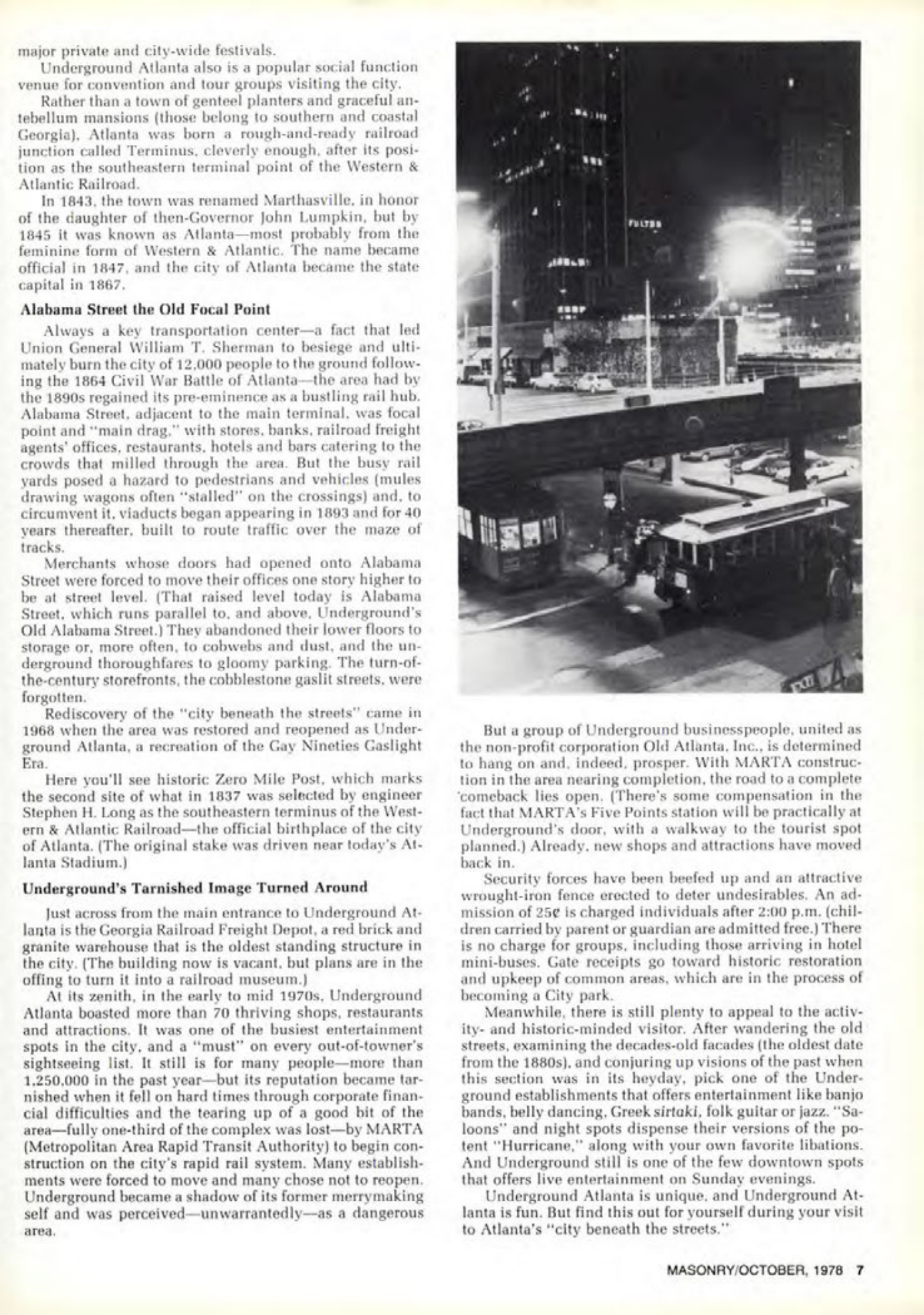 Masonry Magazine October 1978 Page. 7