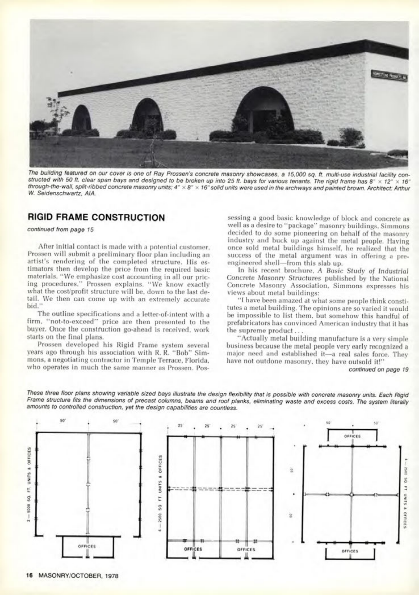 Masonry Magazine October 1978 Page. 16
