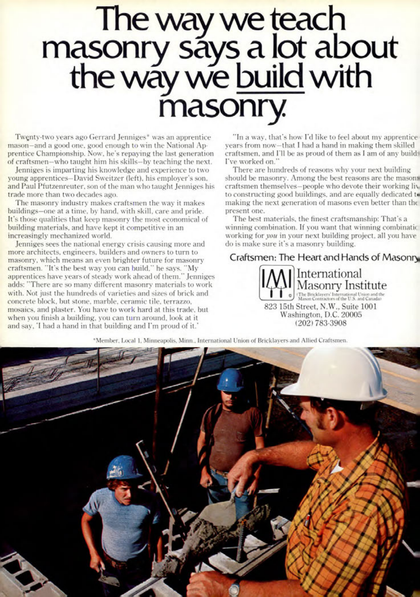 Masonry Magazine October 1978 Page. 36