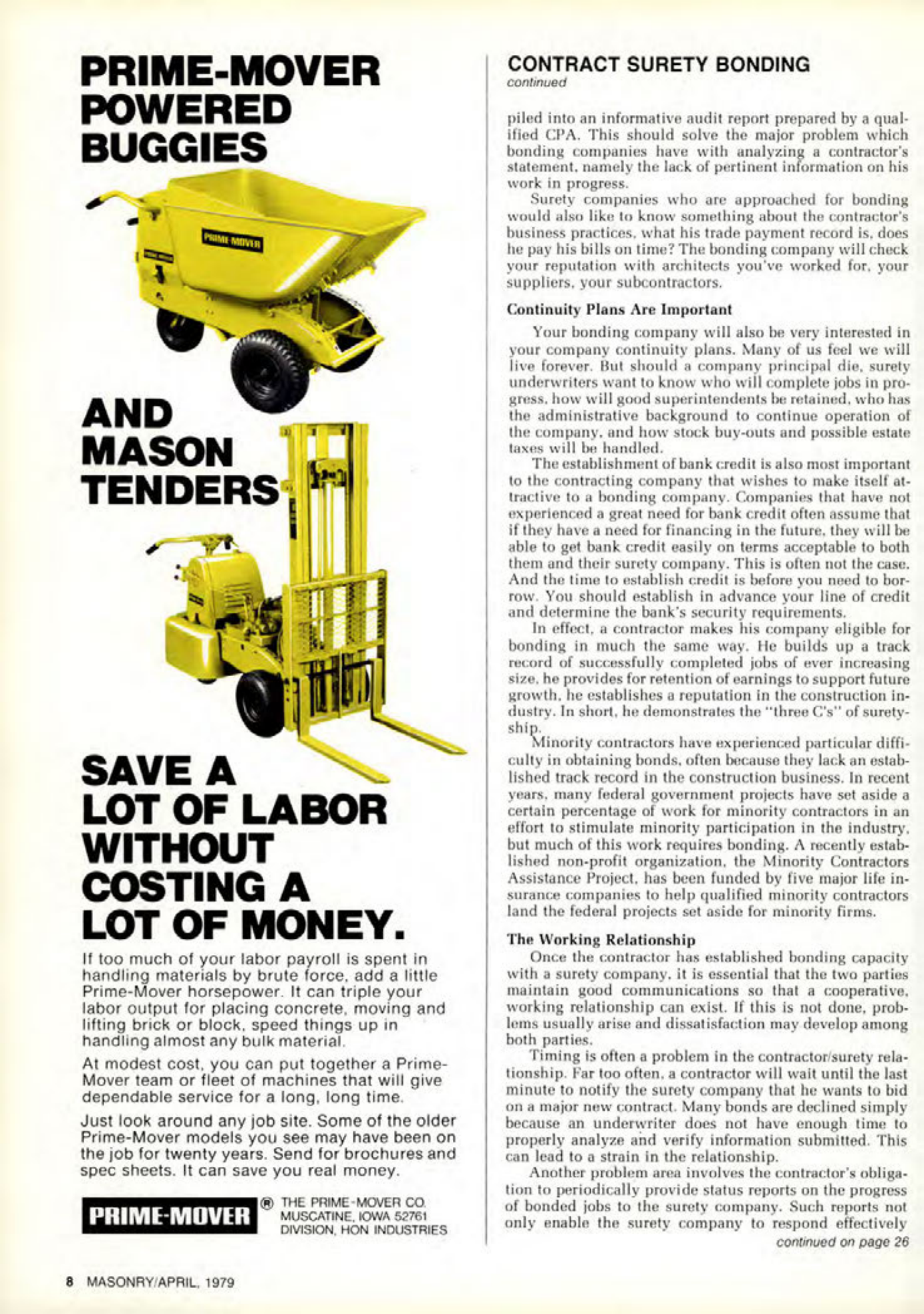 Masonry Magazine April 1979 Page. 8