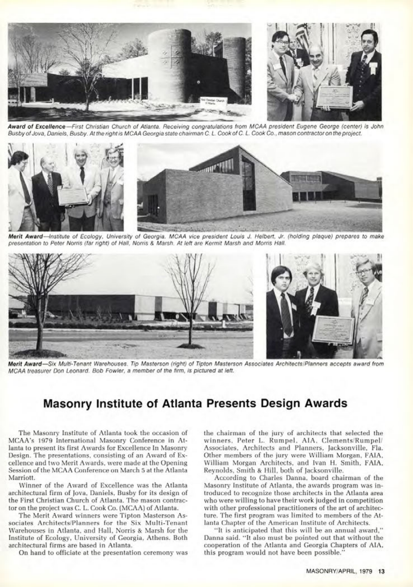 Masonry Magazine April 1979 Page. 13