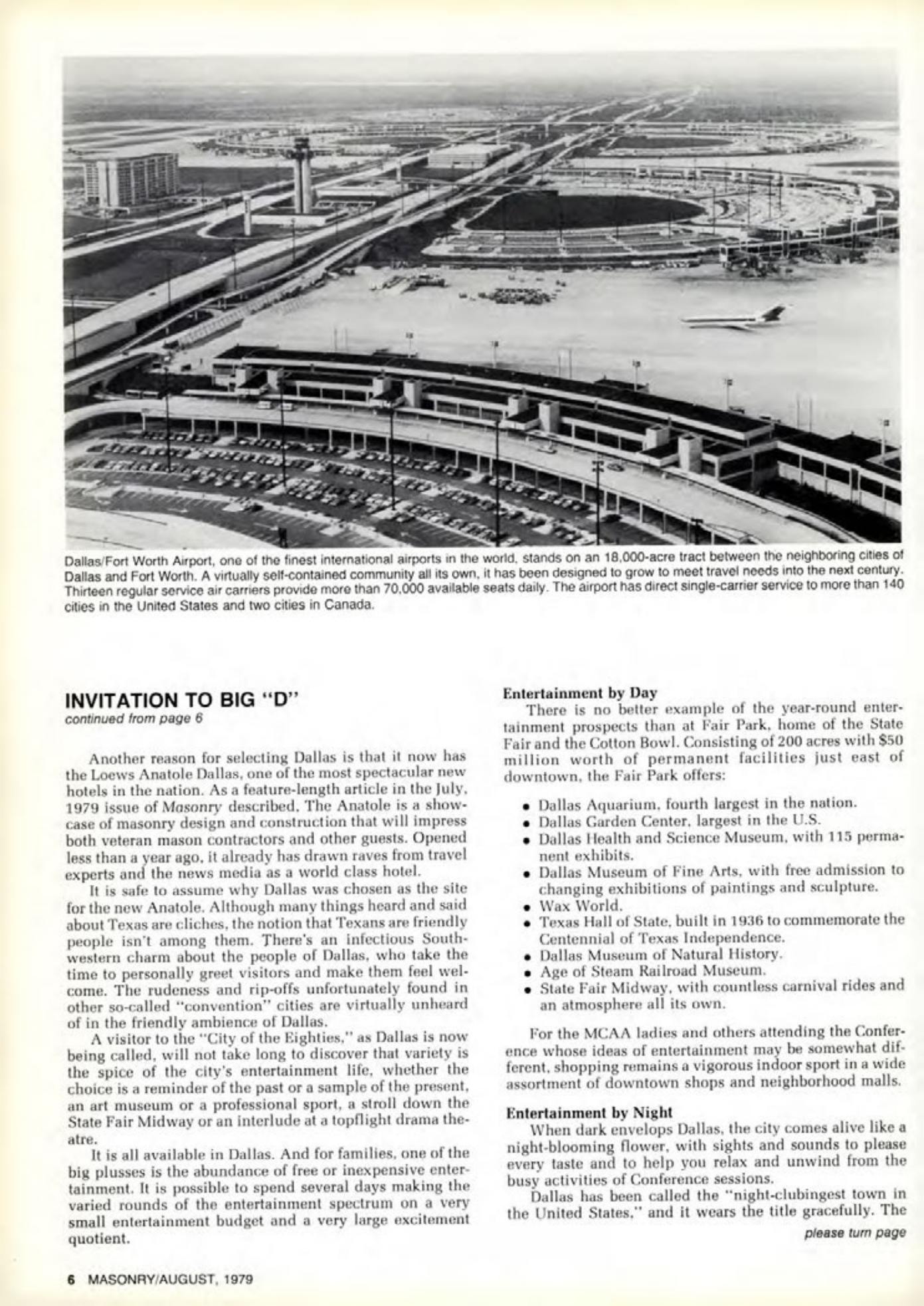 Masonry Magazine August 1979 Page. 6
