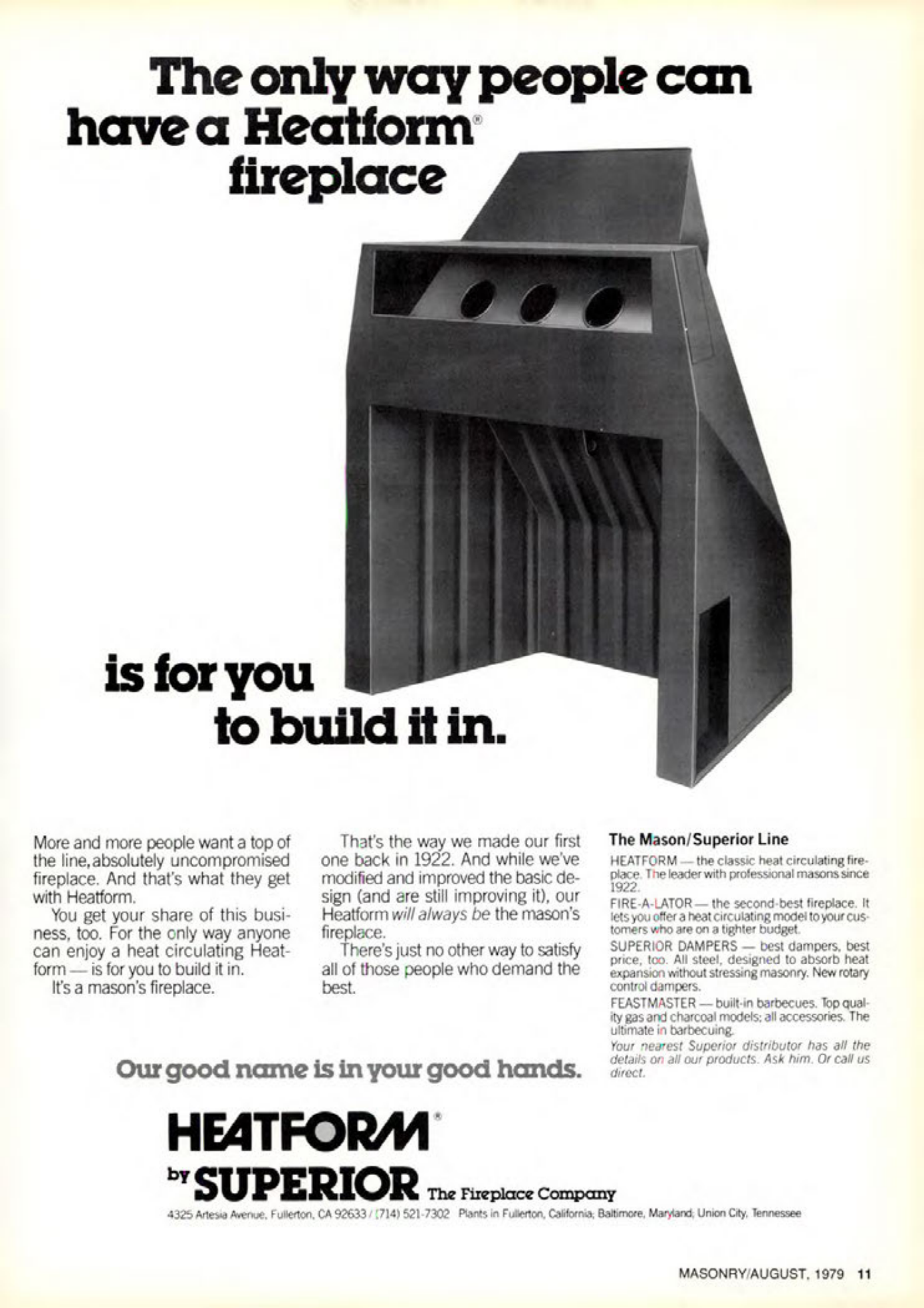 Masonry Magazine August 1979 Page. 11