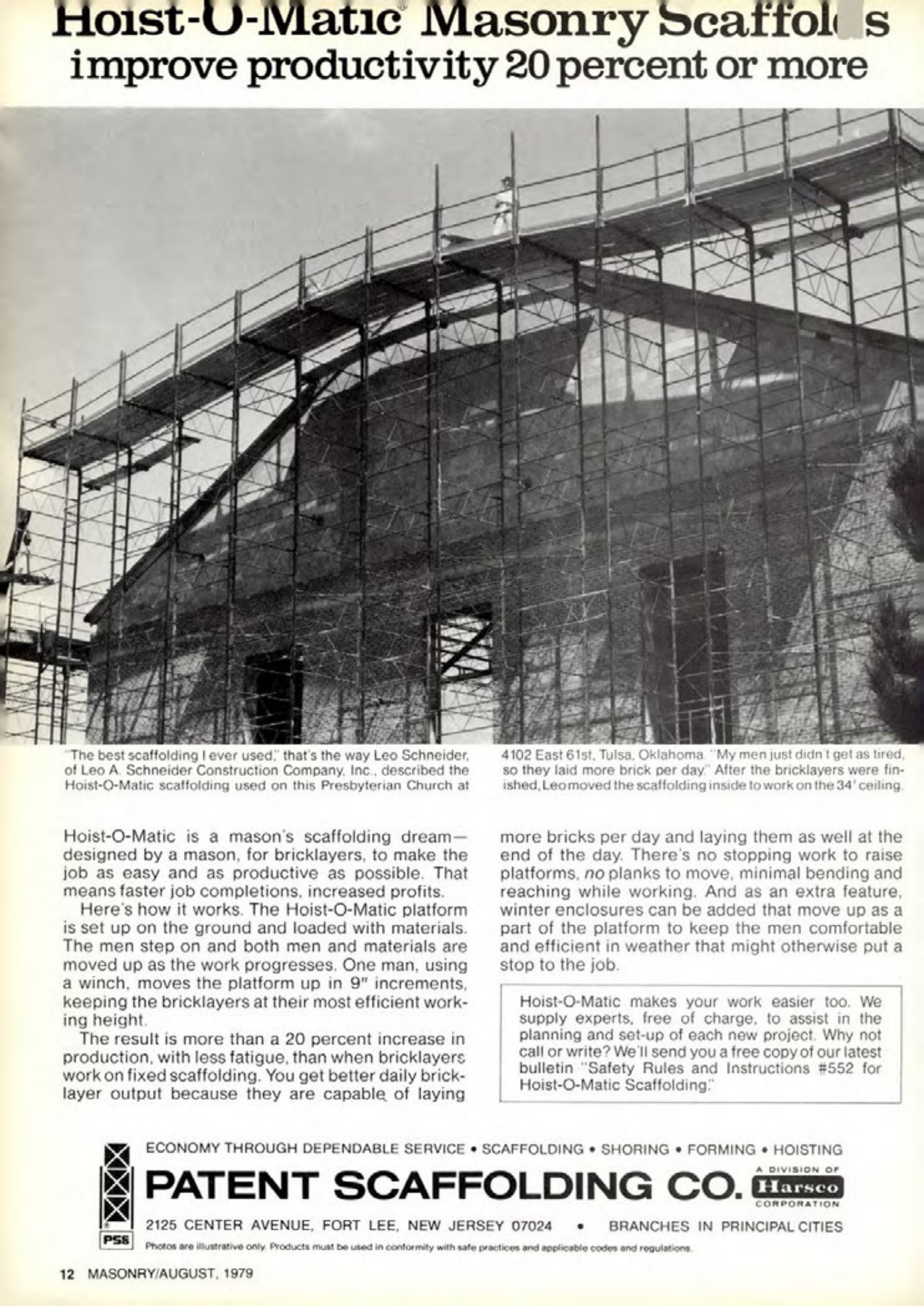 Masonry Magazine August 1979 Page. 12