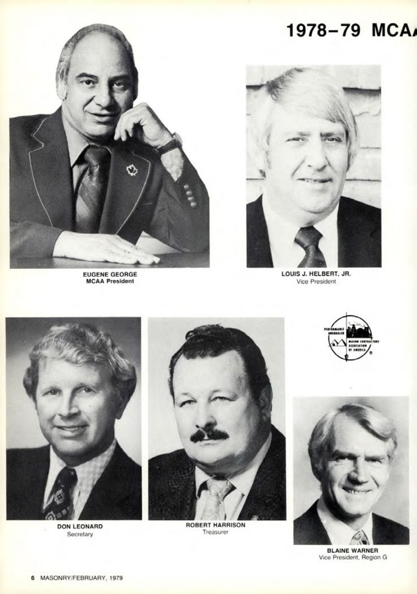 Masonry Magazine February 1979 Page. 6