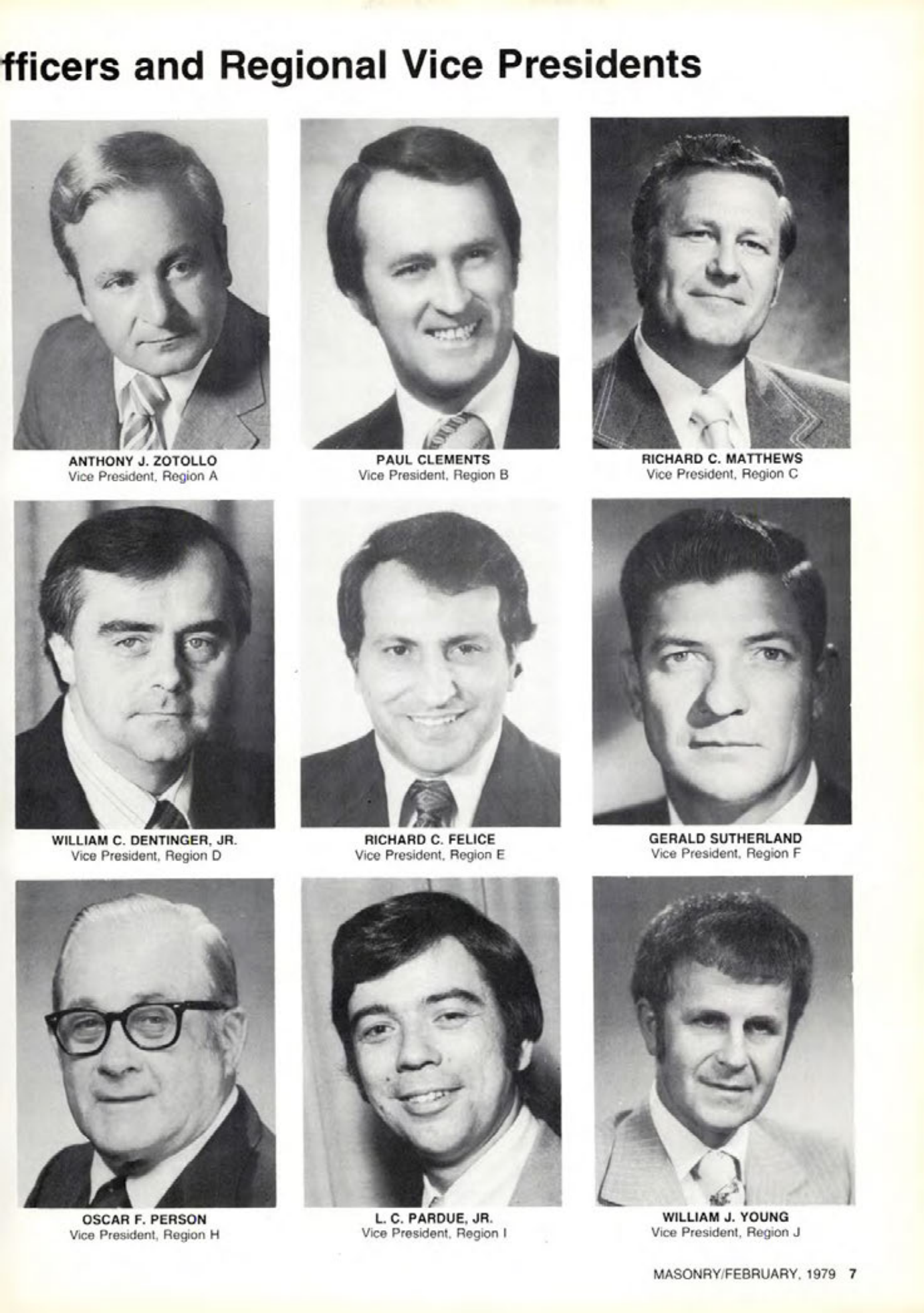 Masonry Magazine February 1979 Page. 7