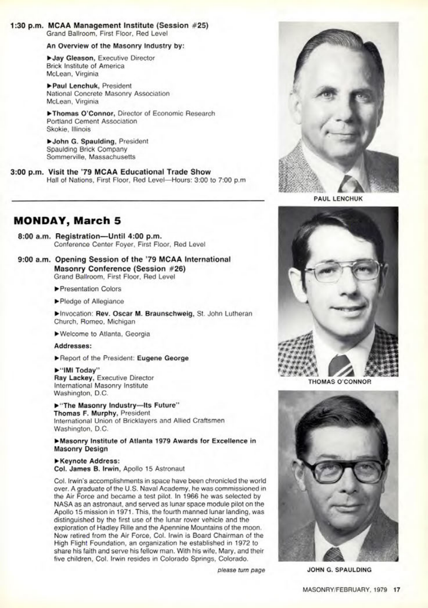 Masonry Magazine February 1979 Page. 17