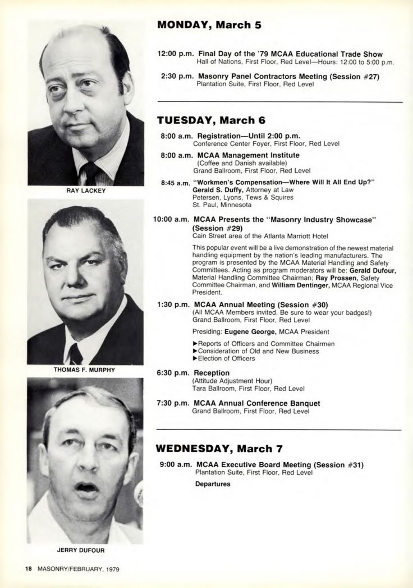 Masonry Magazine February 1979 Page. 18