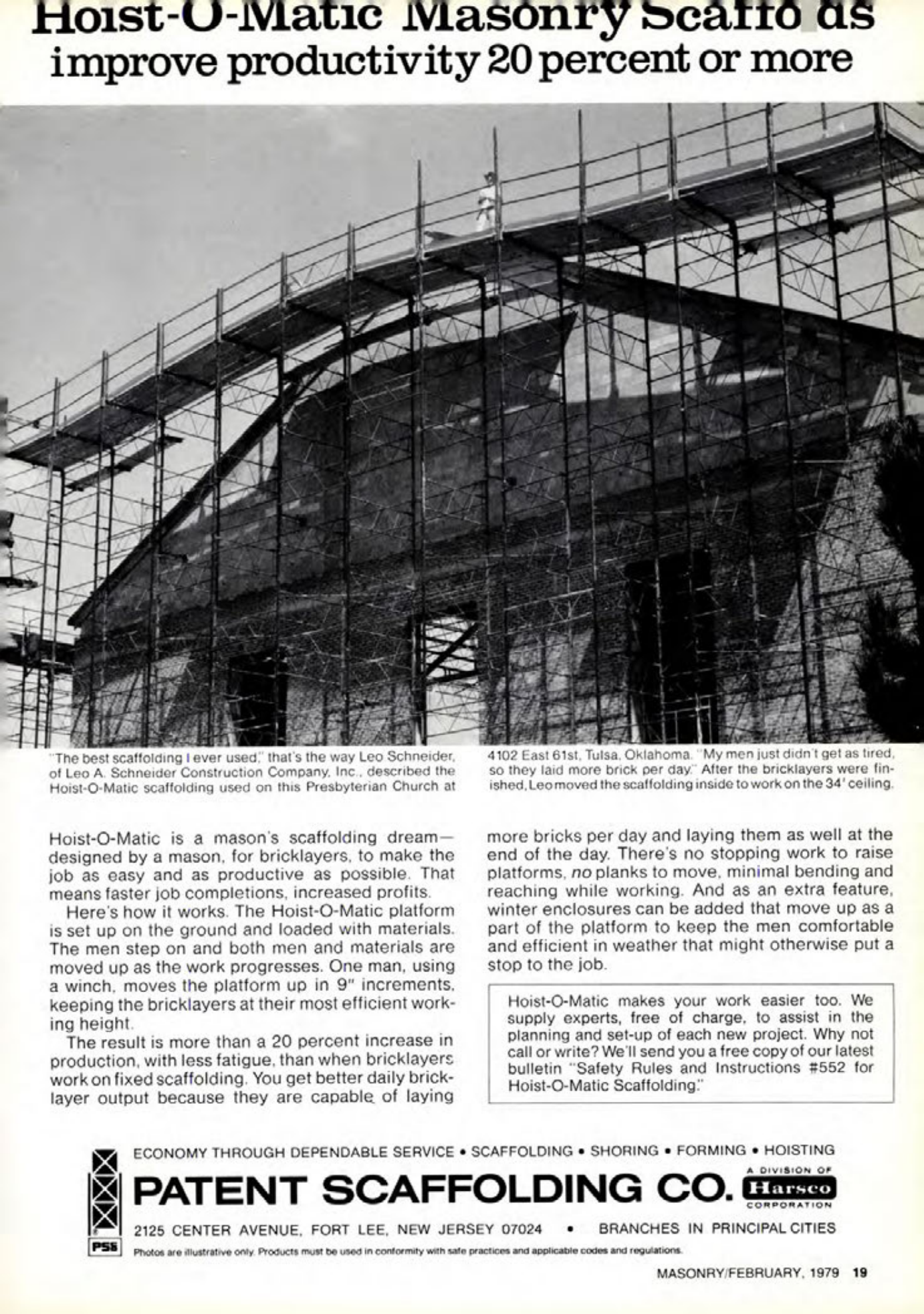 Masonry Magazine February 1979 Page. 19