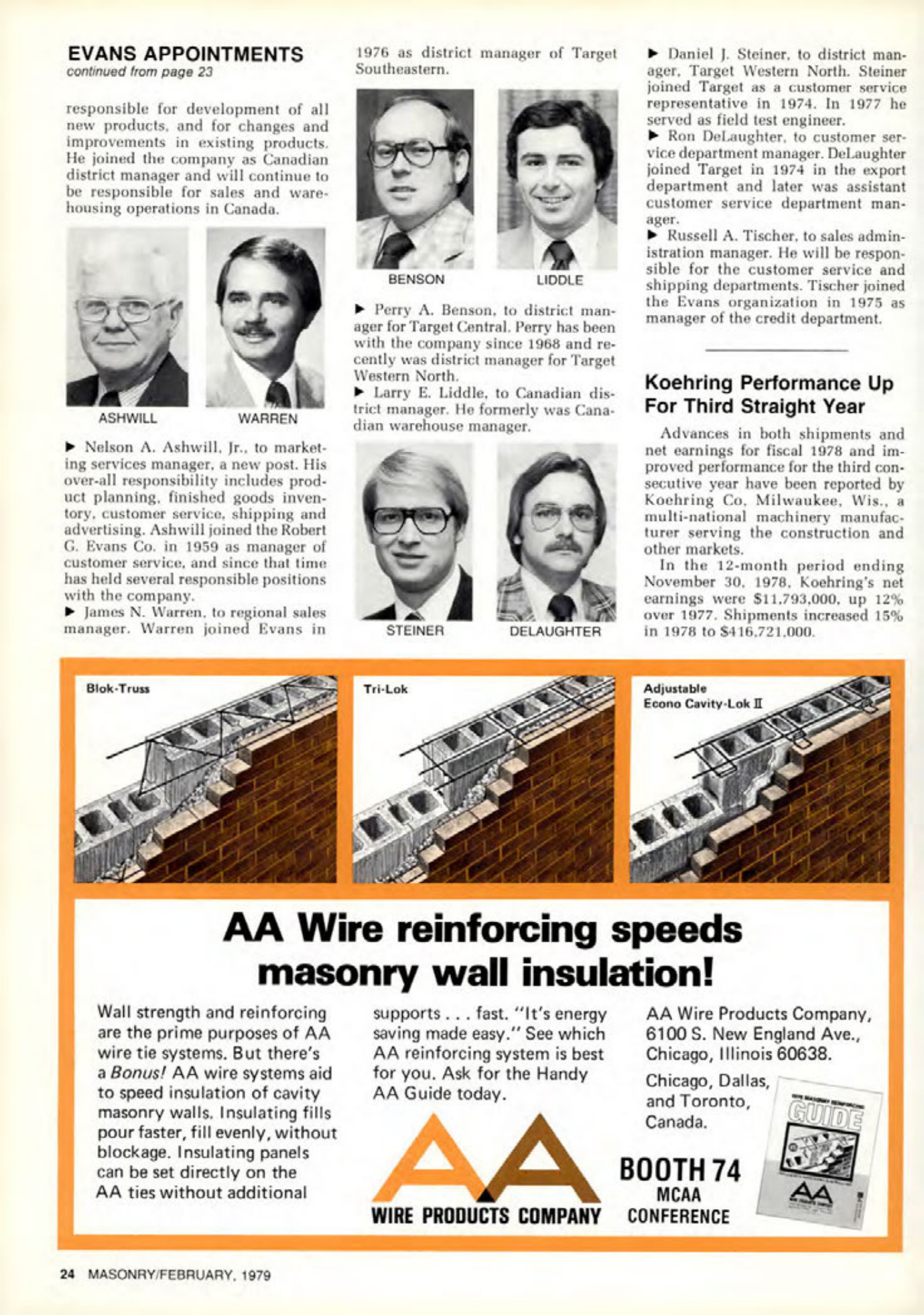 Masonry Magazine February 1979 Page. 24