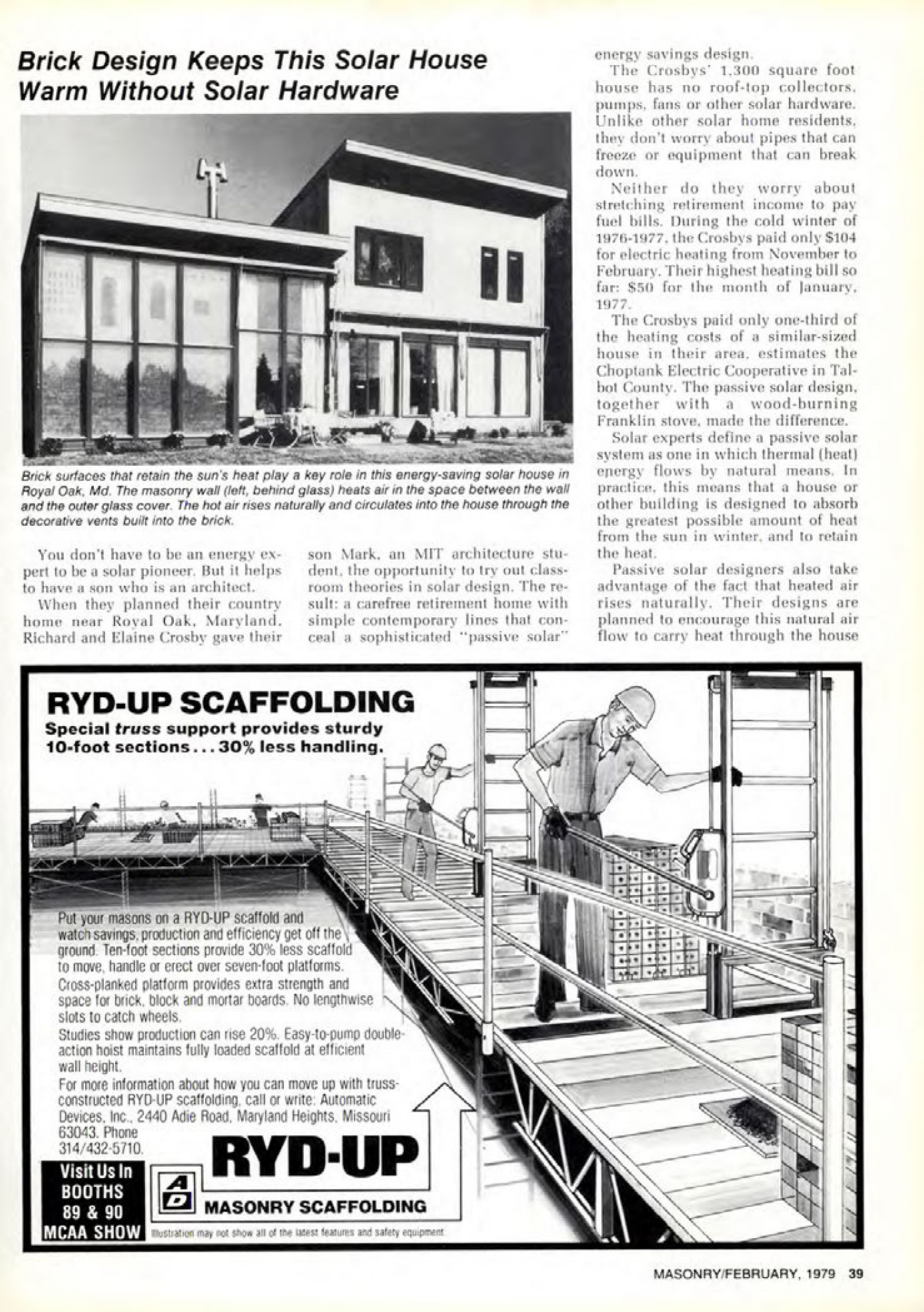 Masonry Magazine February 1979 Page. 39