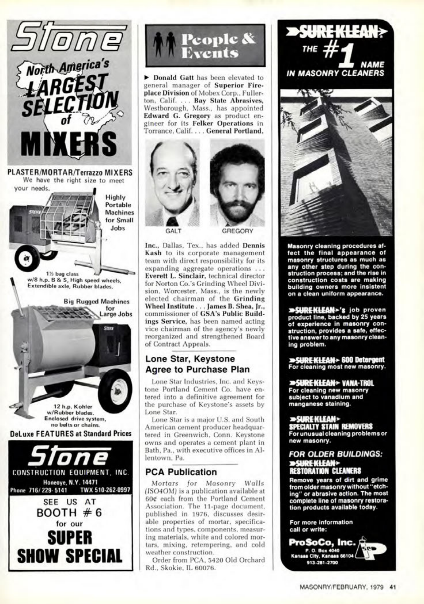 Masonry Magazine February 1979 Page. 41