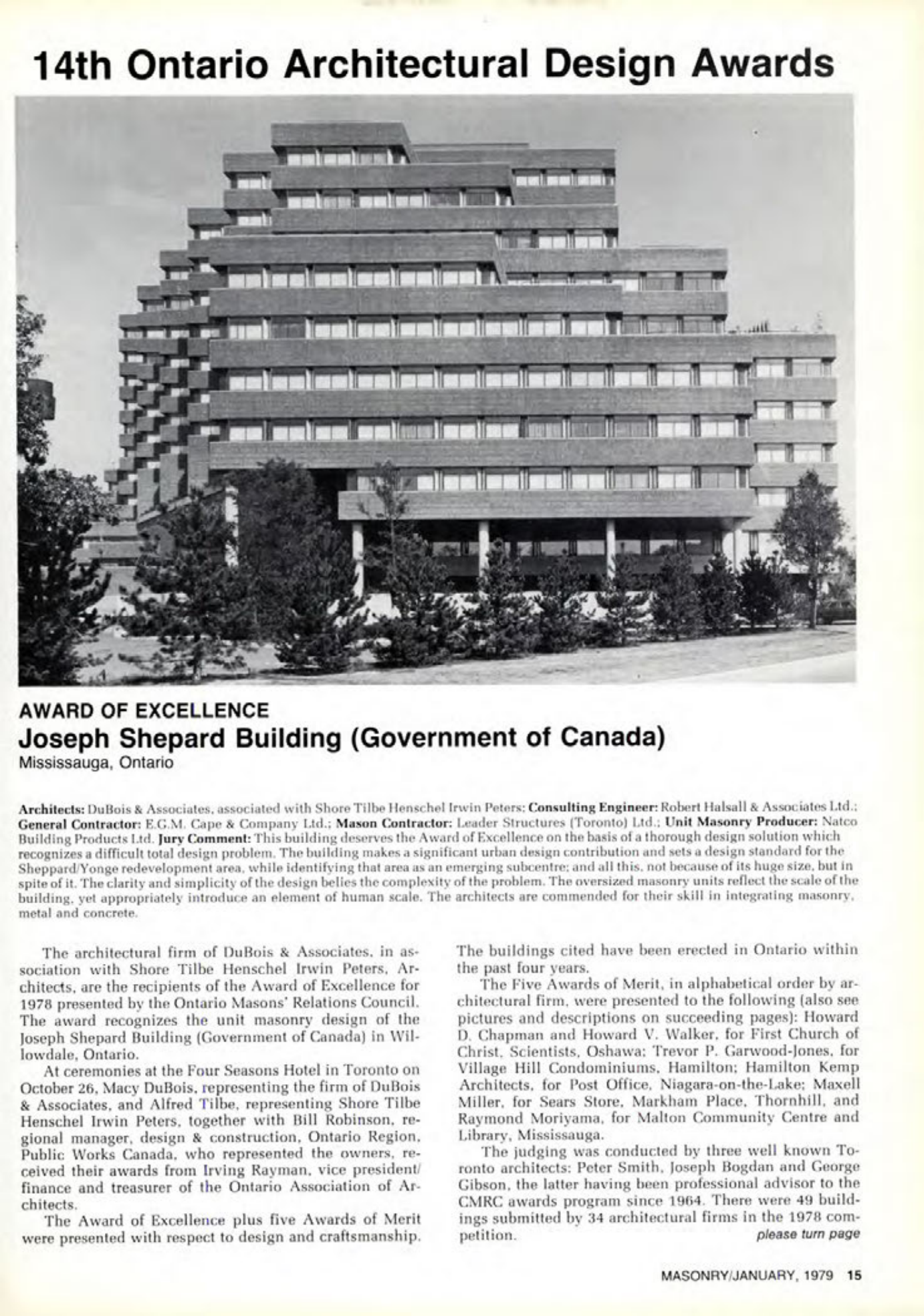 Masonry Magazine January 1979 Page.15