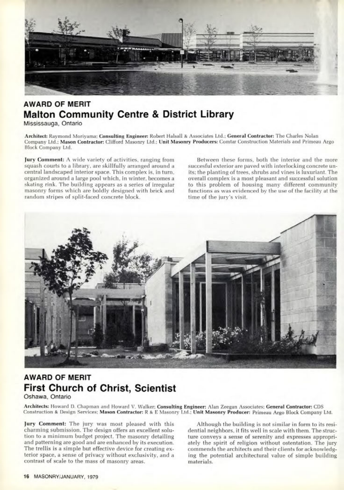 Masonry Magazine January 1979 Page.16
