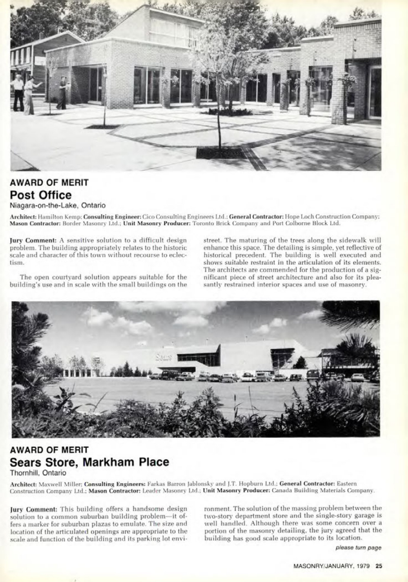 Masonry Magazine January 1979 Page.25