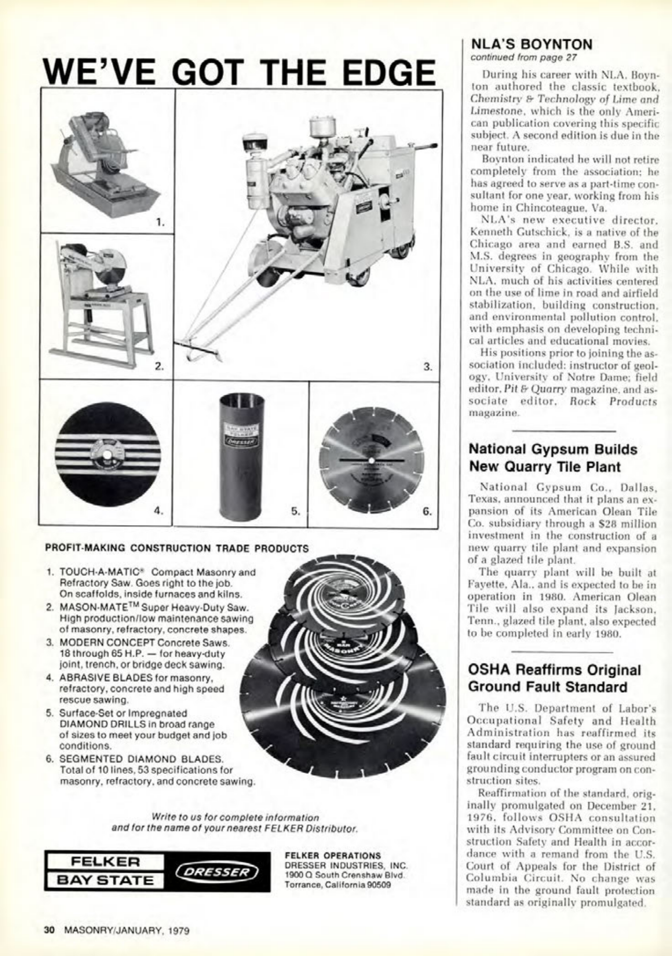 Masonry Magazine January 1979 Page.30