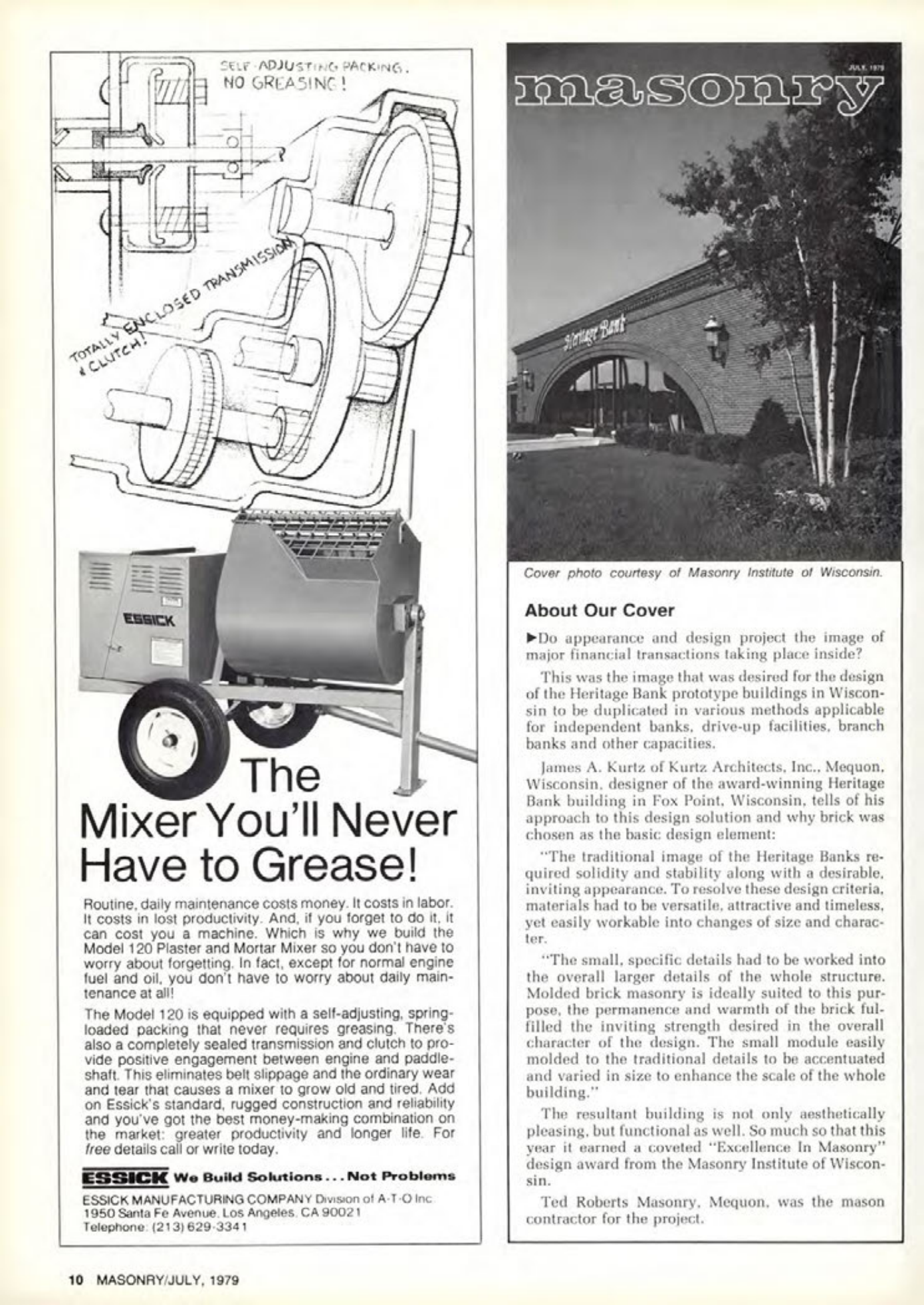 Masonry Magazine July 1979 Page. 10