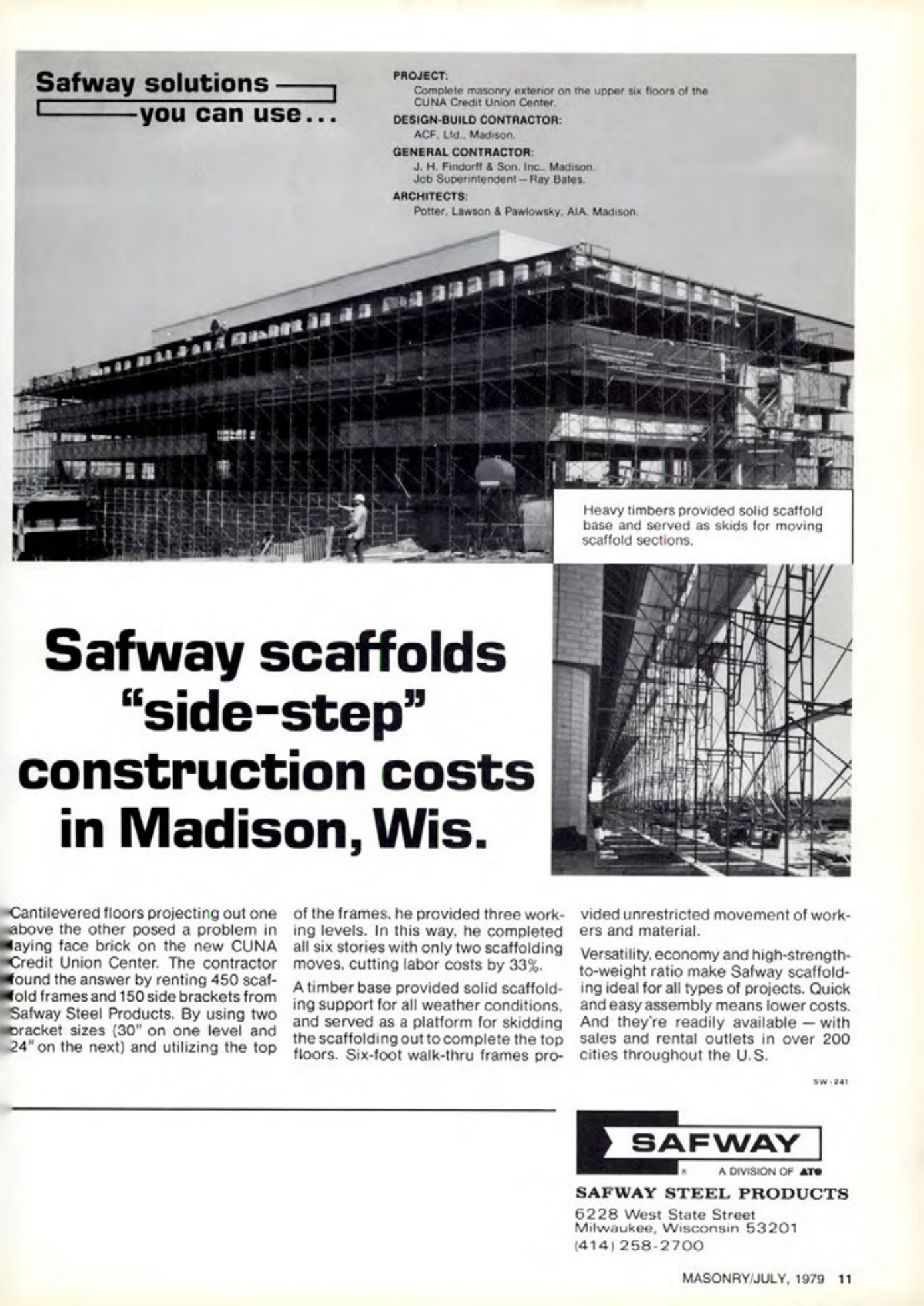 Masonry Magazine July 1979 Page. 11