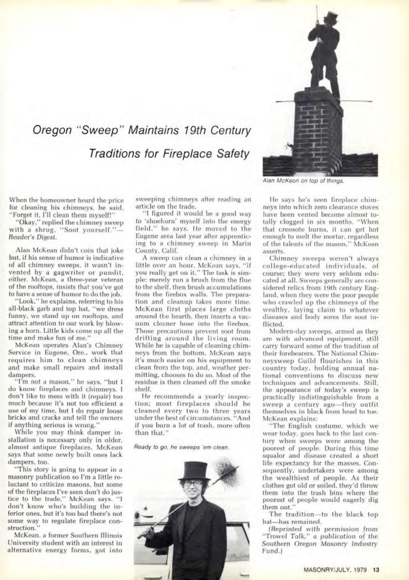 Masonry Magazine July 1979 Page. 13