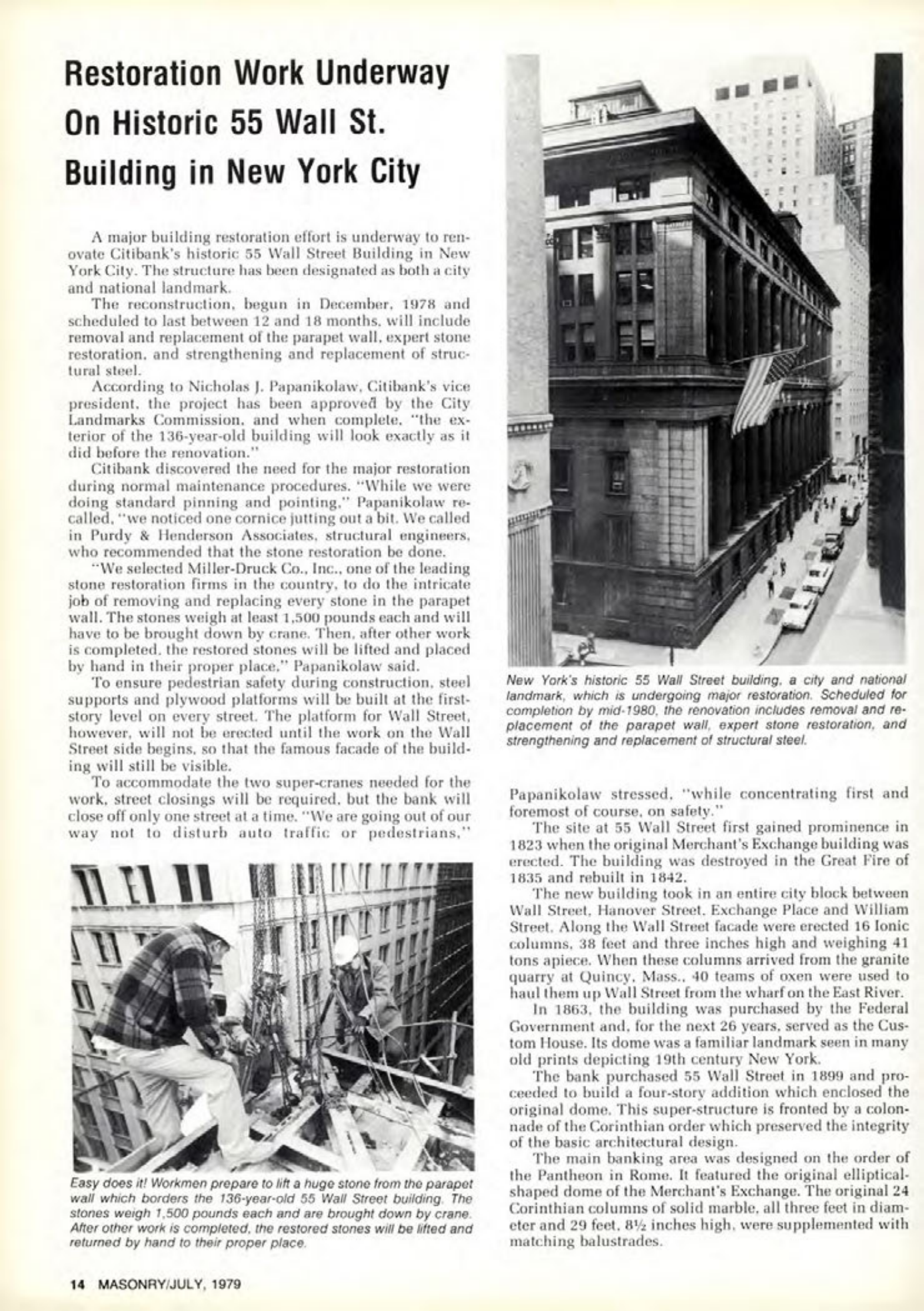 Masonry Magazine July 1979 Page. 14