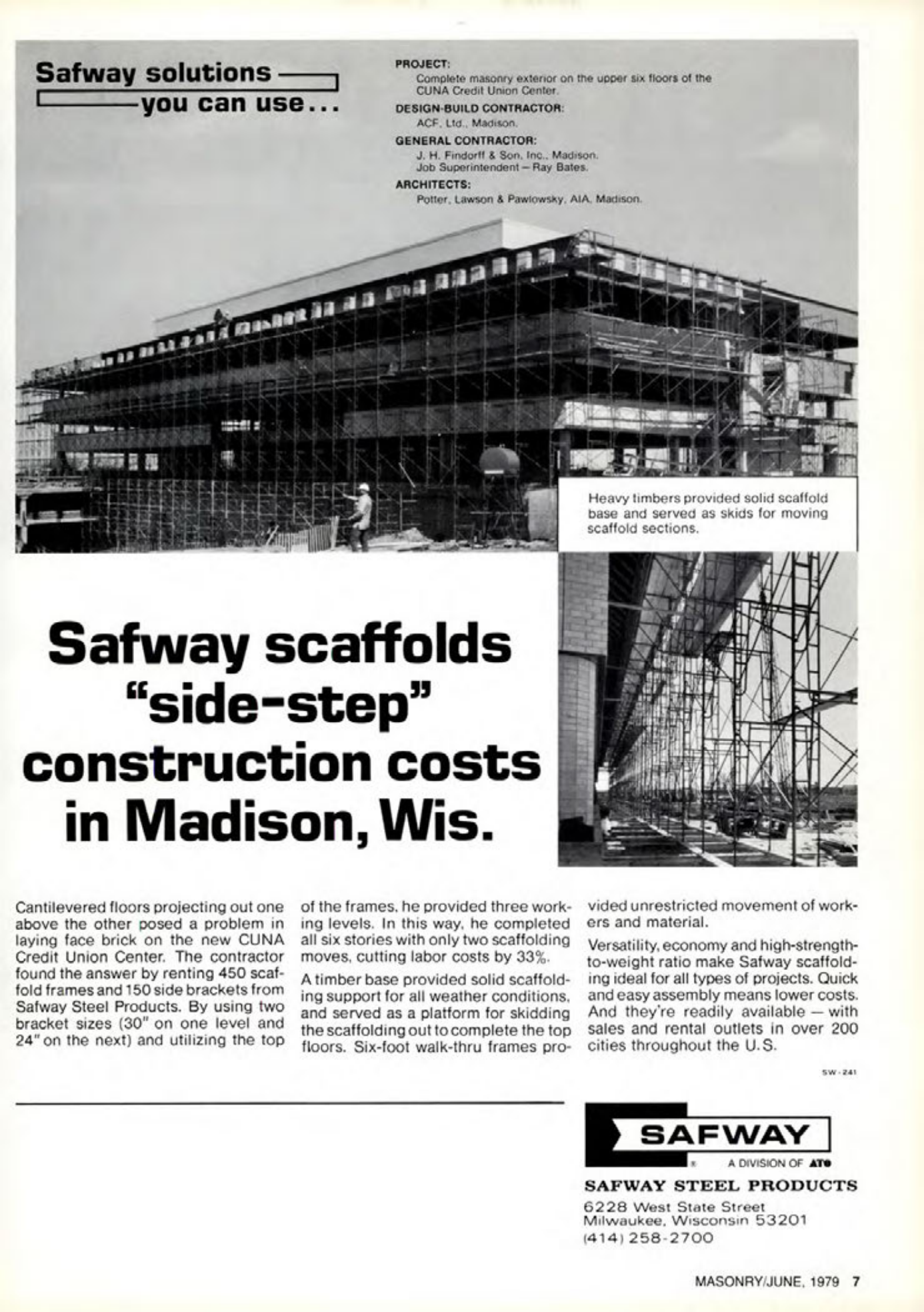 Masonry Magazine June 1979 Page. 7