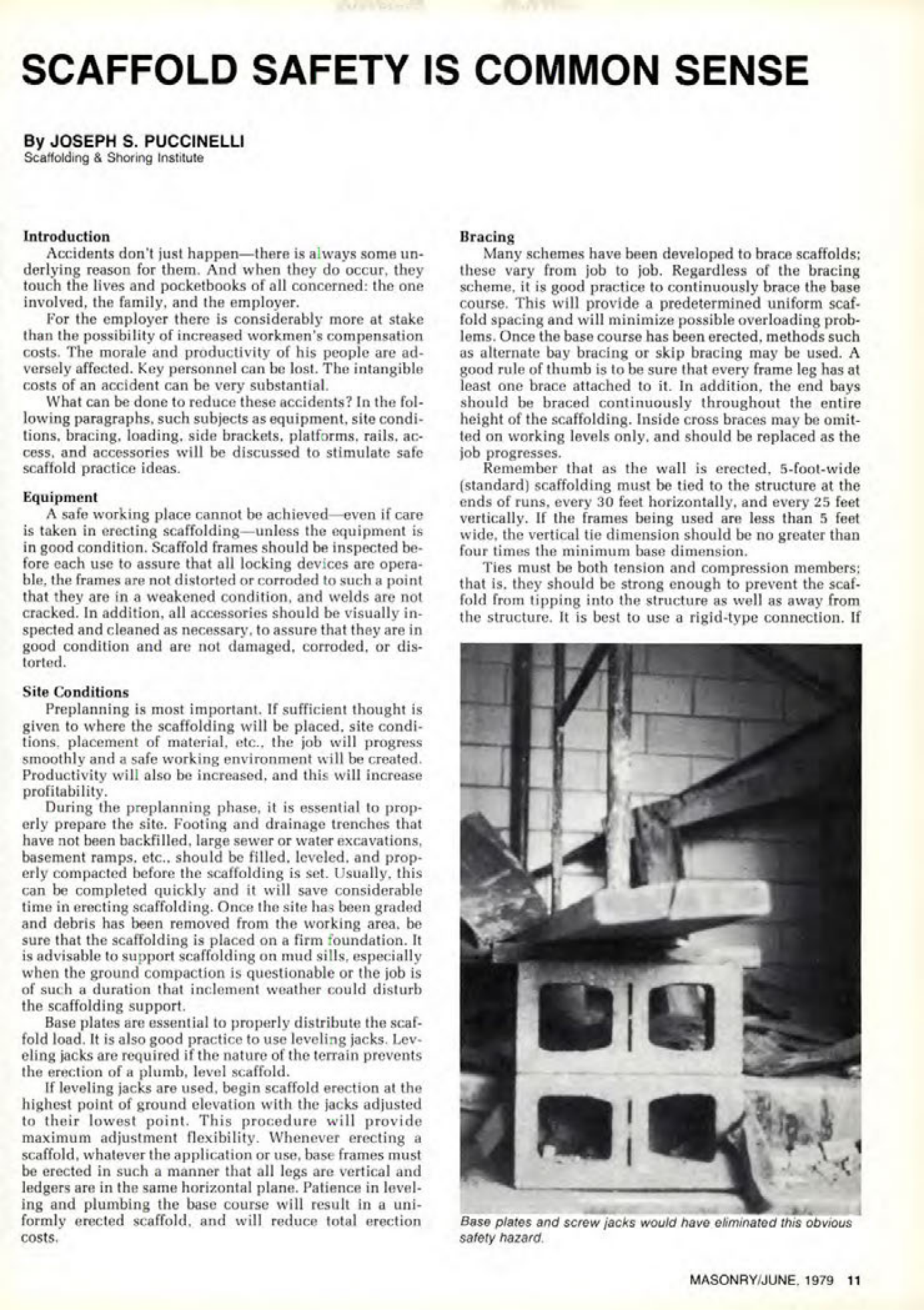 Masonry Magazine June 1979 Page. 11