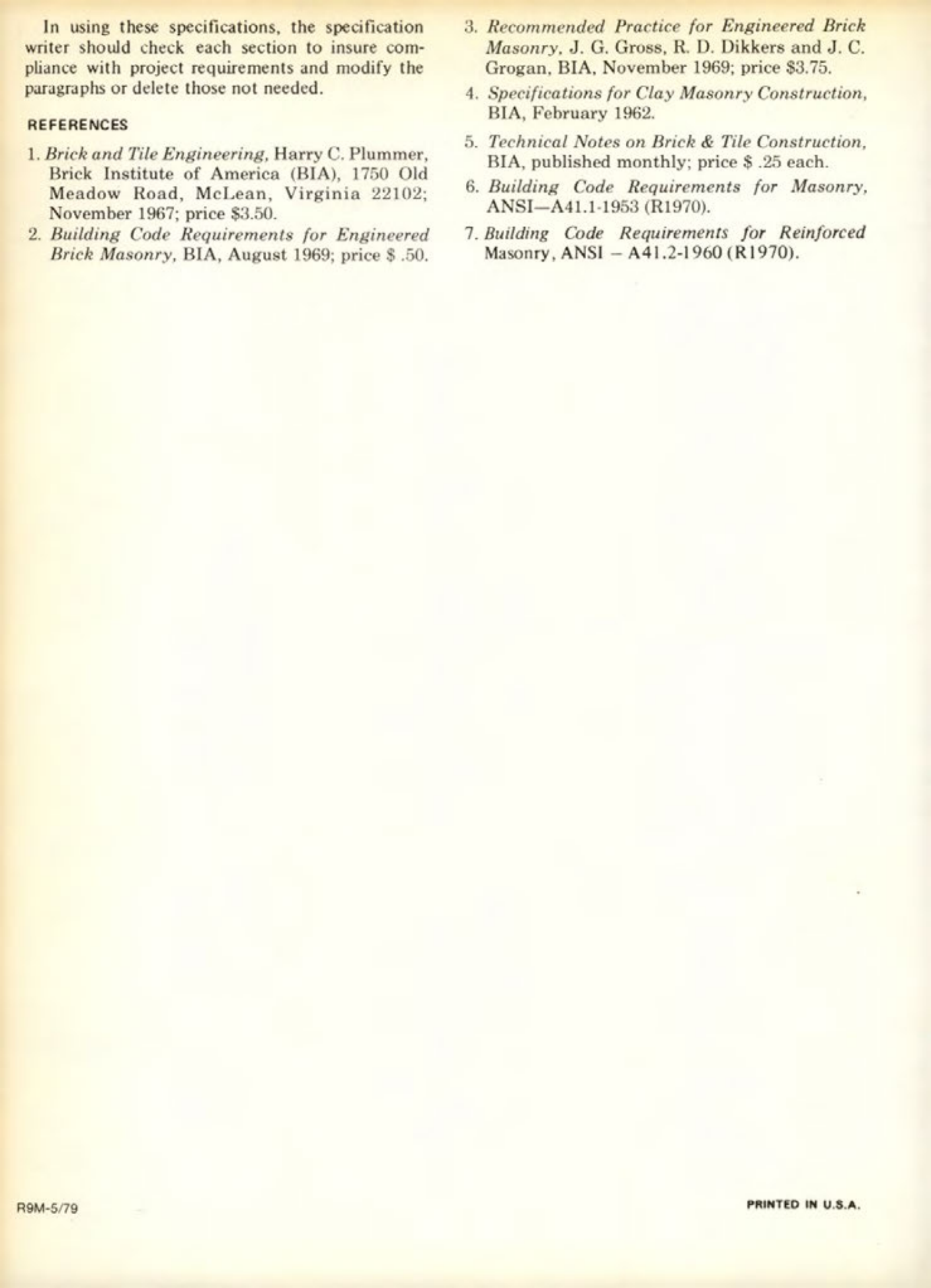 Masonry Magazine June 1979 Page. 18