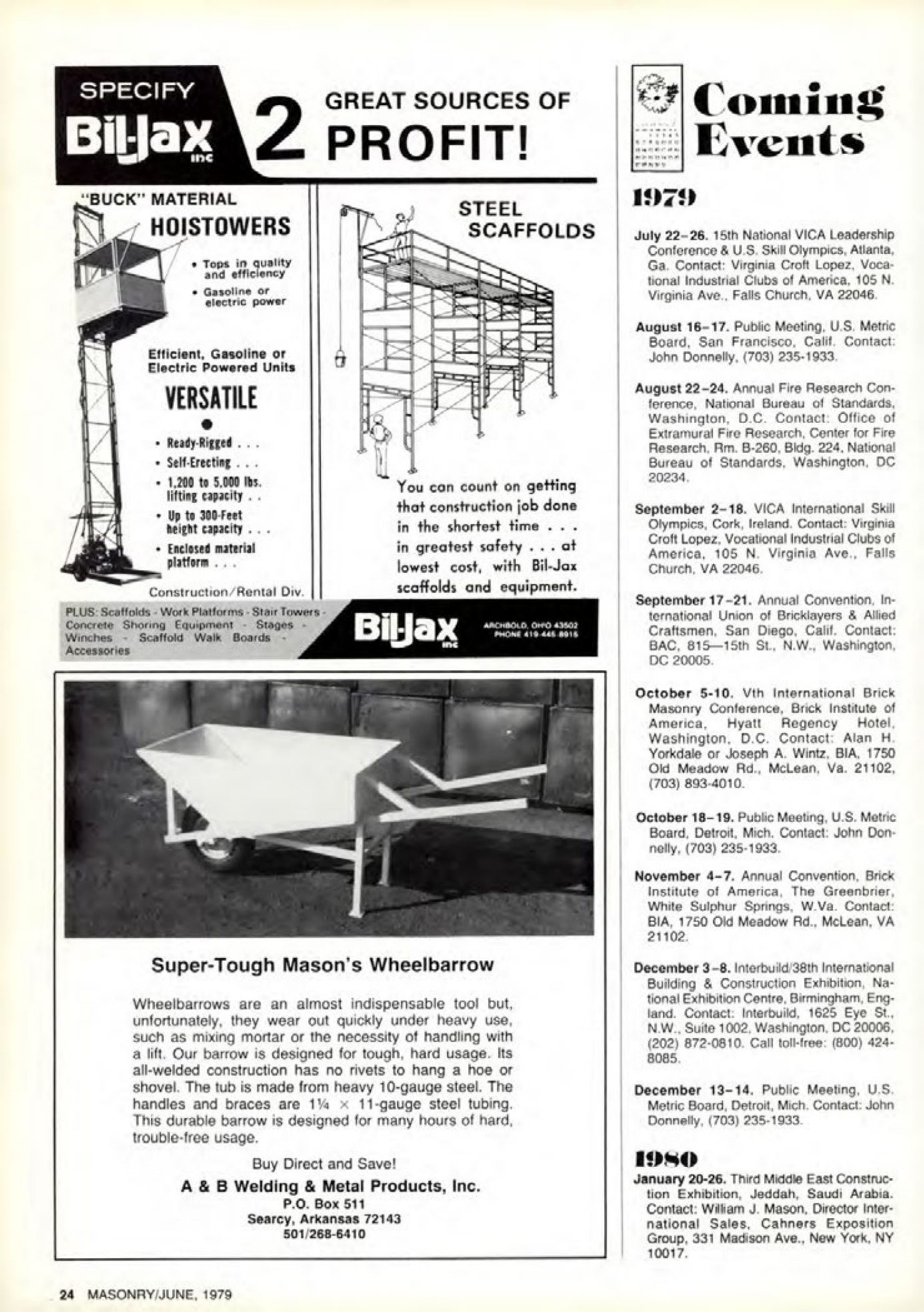 Masonry Magazine June 1979 Page. 24