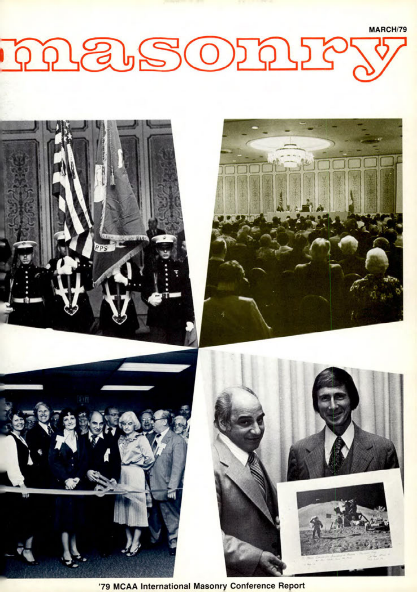 Masonry Magazine March 1979 Page. 1