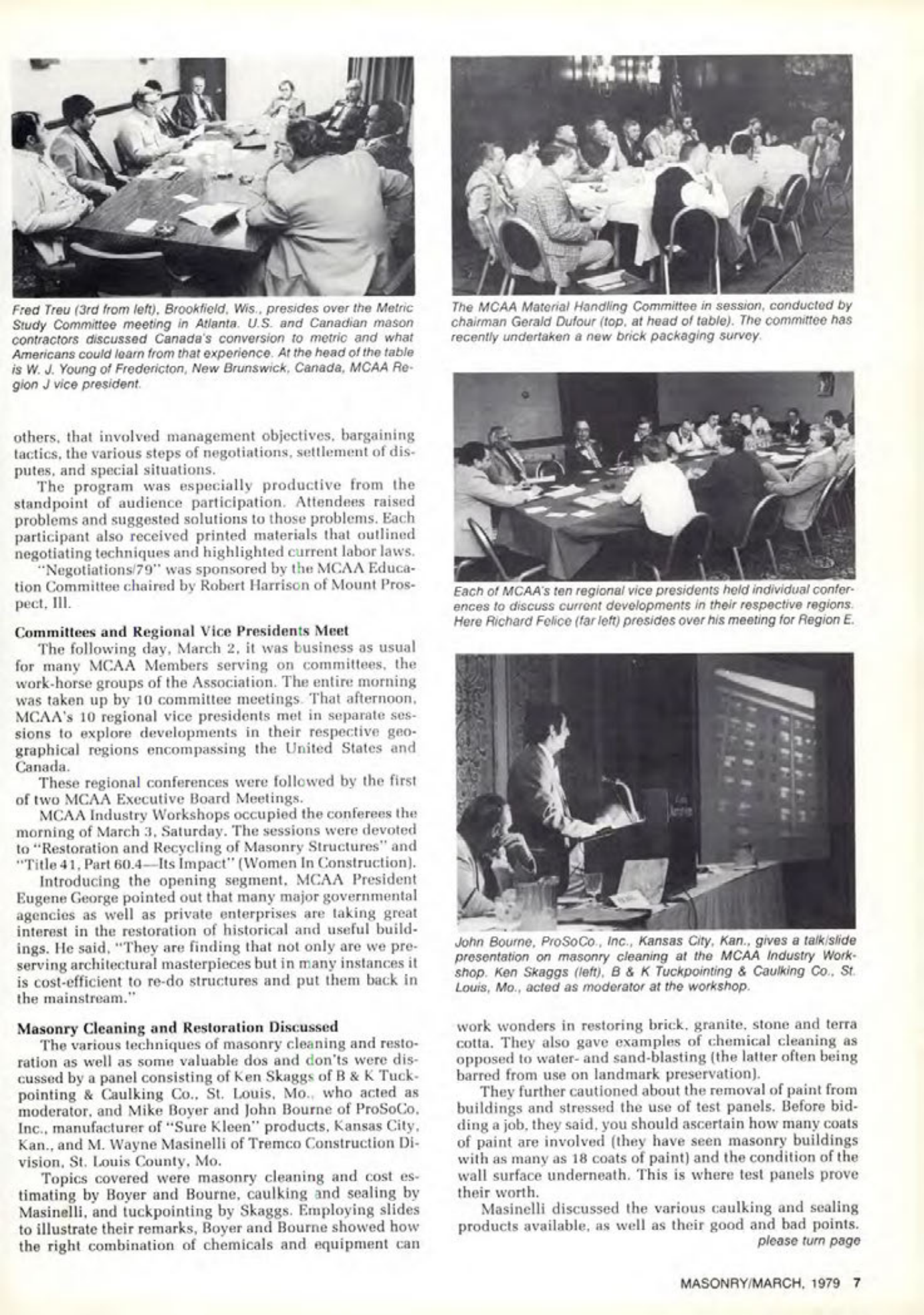 Masonry Magazine March 1979 Page. 7