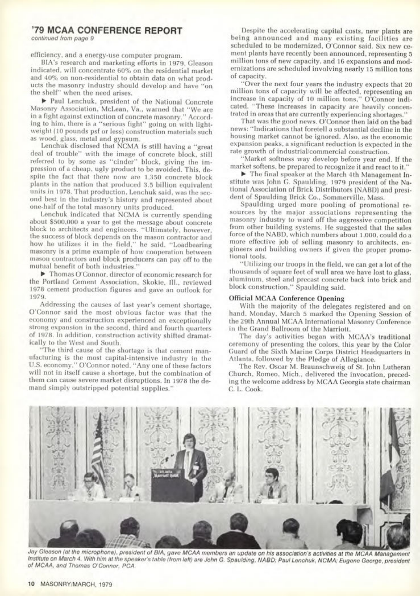 Masonry Magazine March 1979 Page. 10