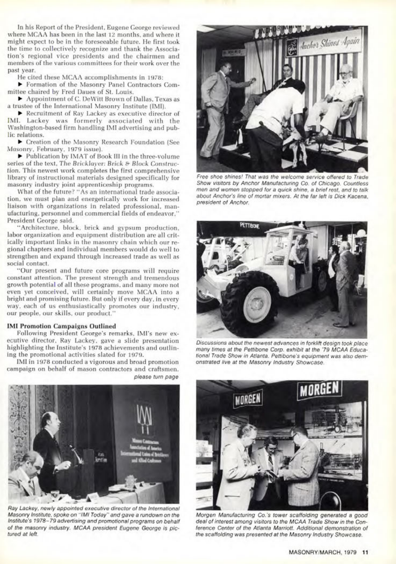 Masonry Magazine March 1979 Page. 11