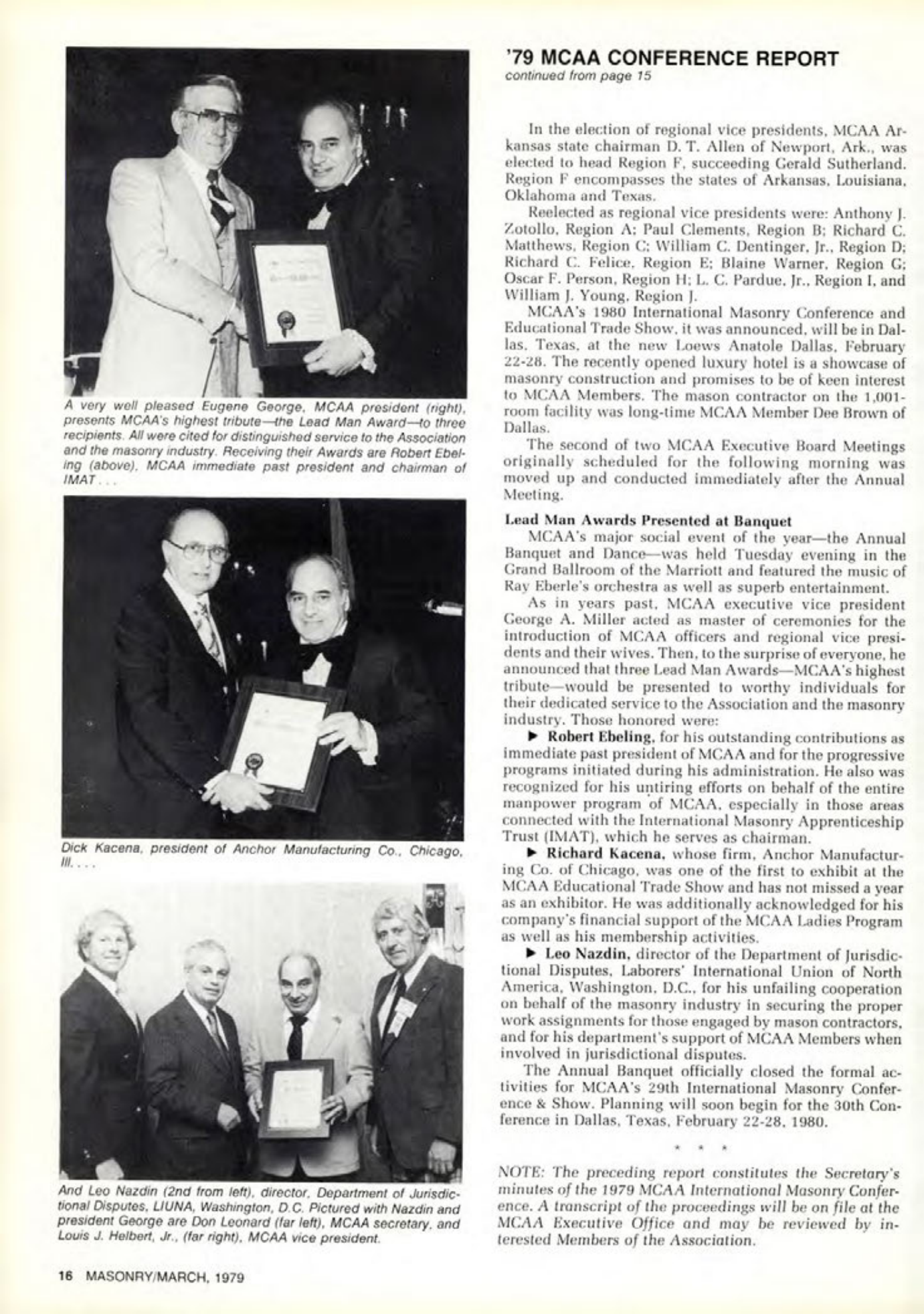 Masonry Magazine March 1979 Page. 16