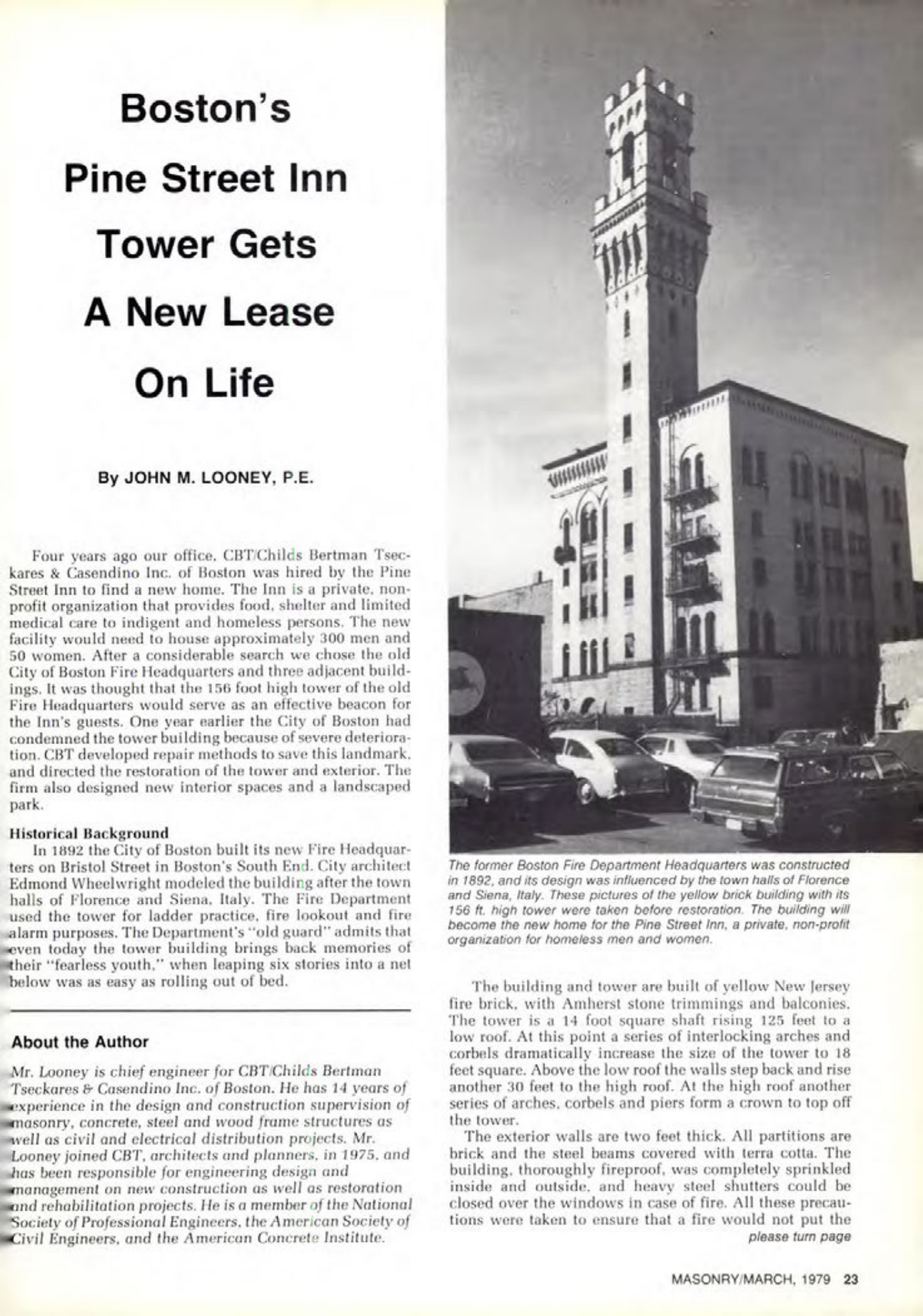 Masonry Magazine March 1979 Page. 23