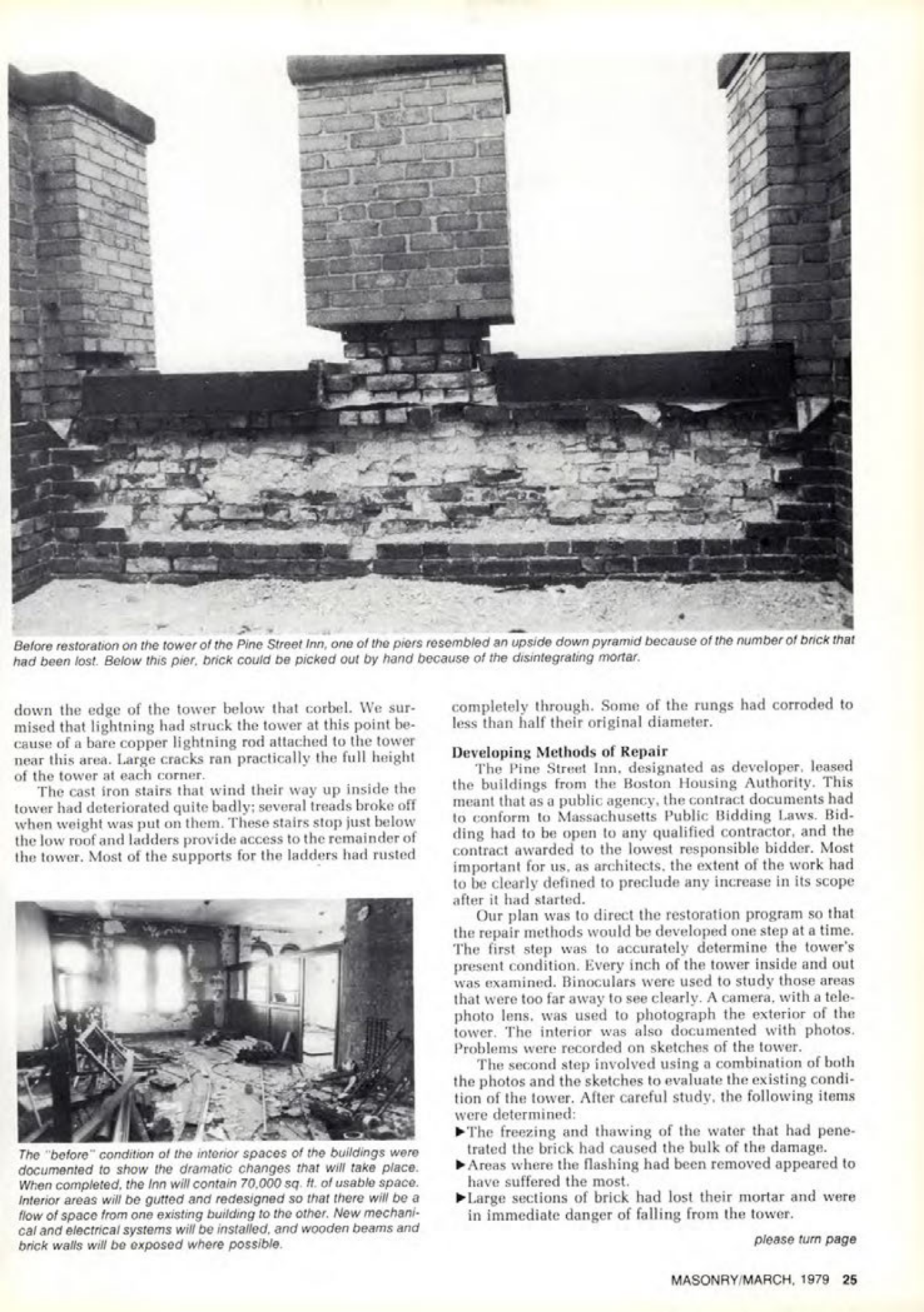 Masonry Magazine March 1979 Page. 25
