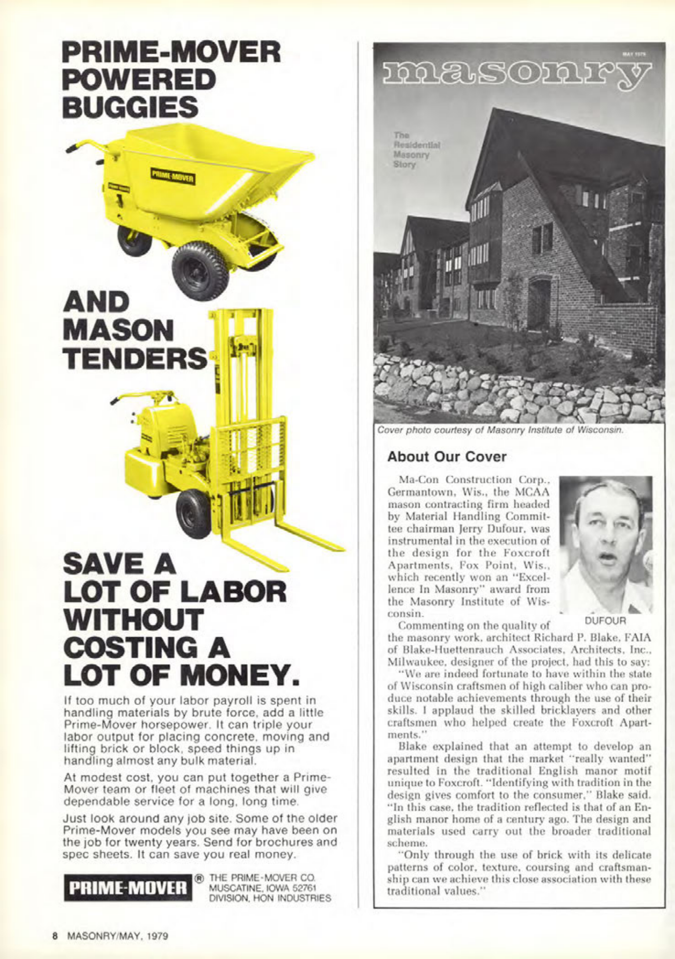 Masonry Magazine May 1979 Page. 8