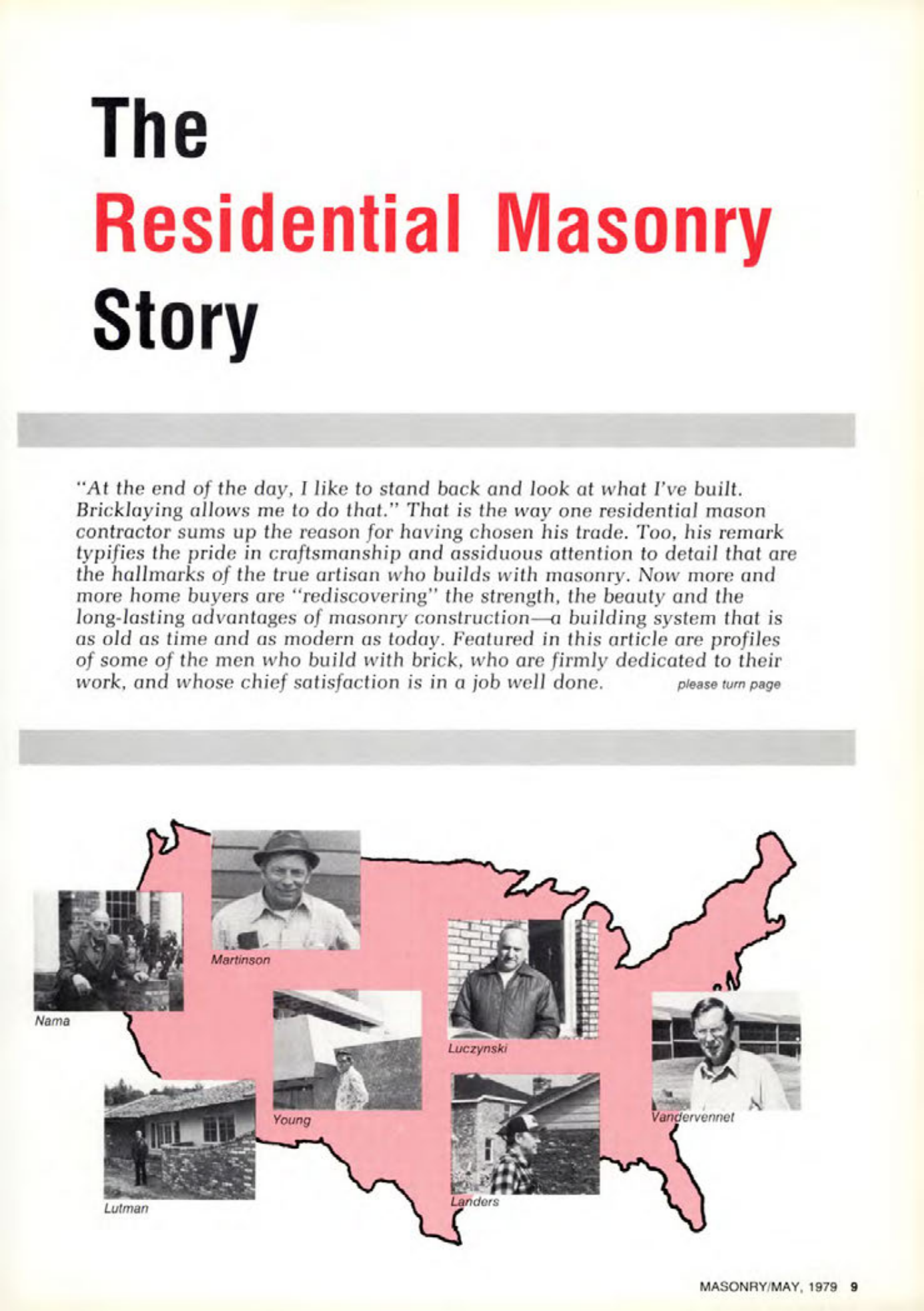 Masonry Magazine May 1979 Page. 9