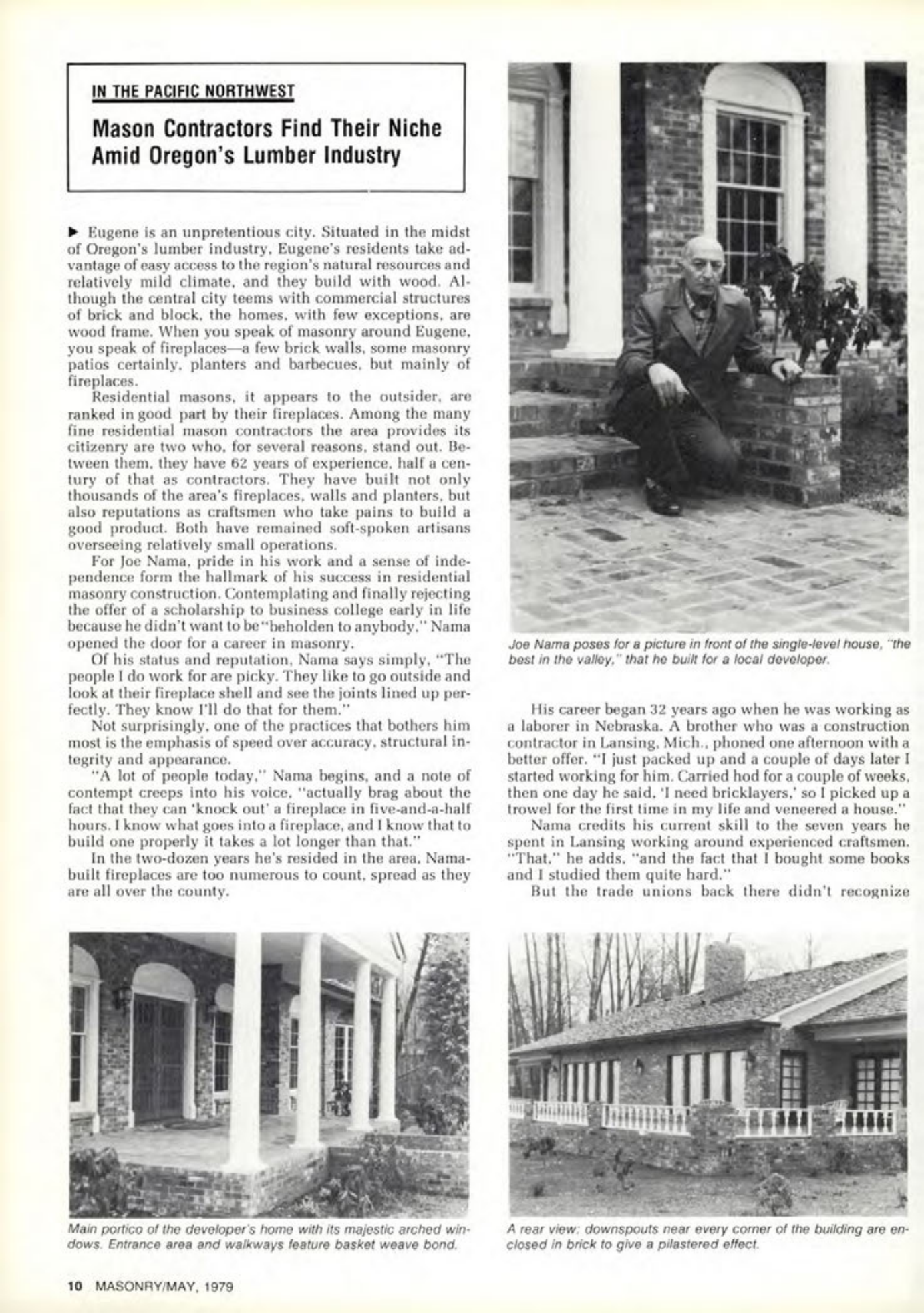 Masonry Magazine May 1979 Page. 10