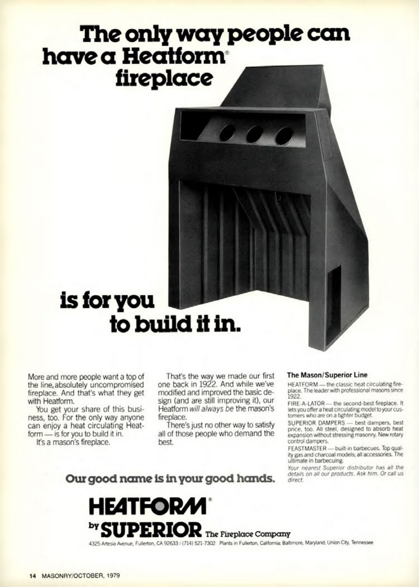 Masonry Magazine October 1979 Page. 14