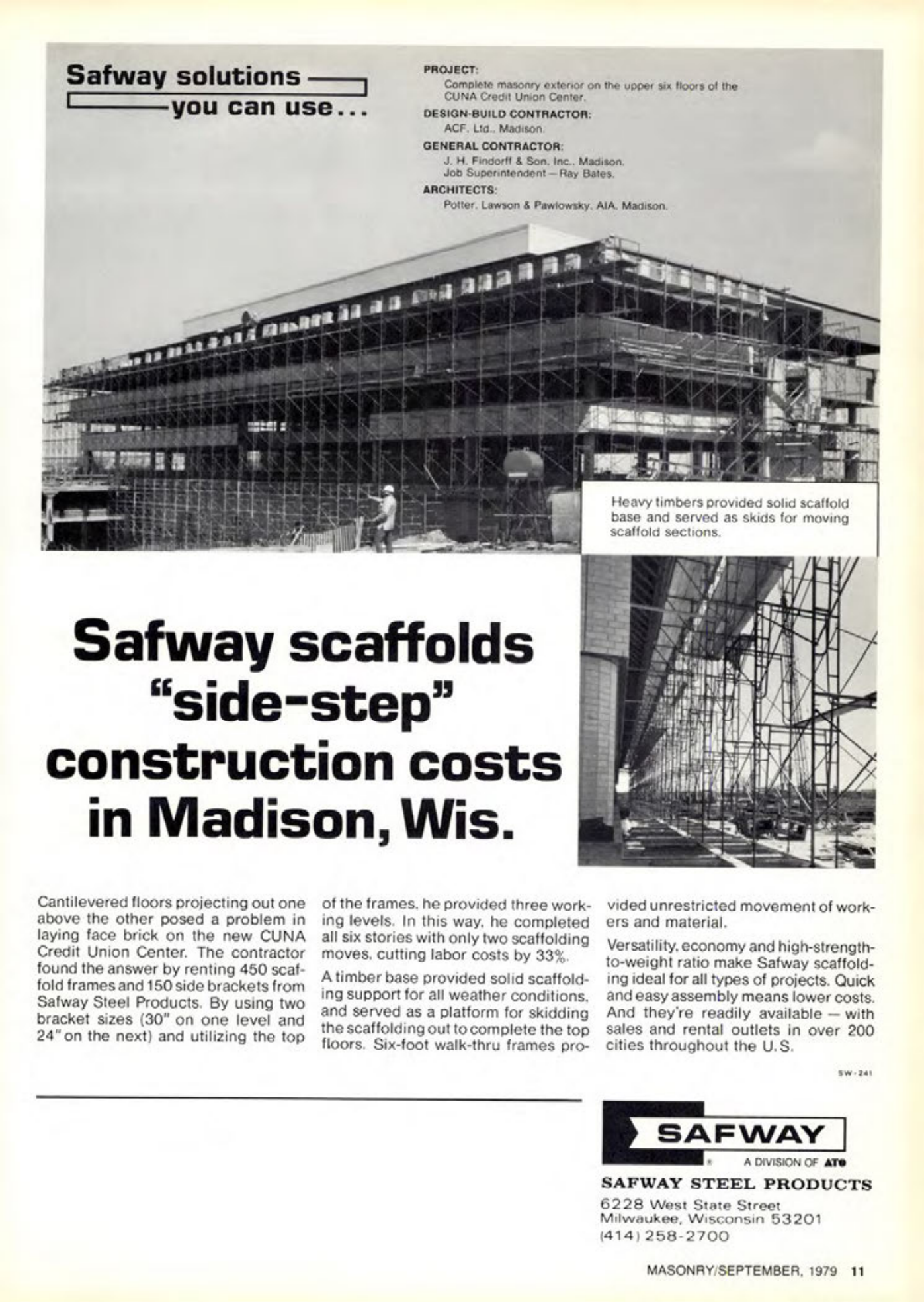 Masonry Magazine September 1979 Page. 11