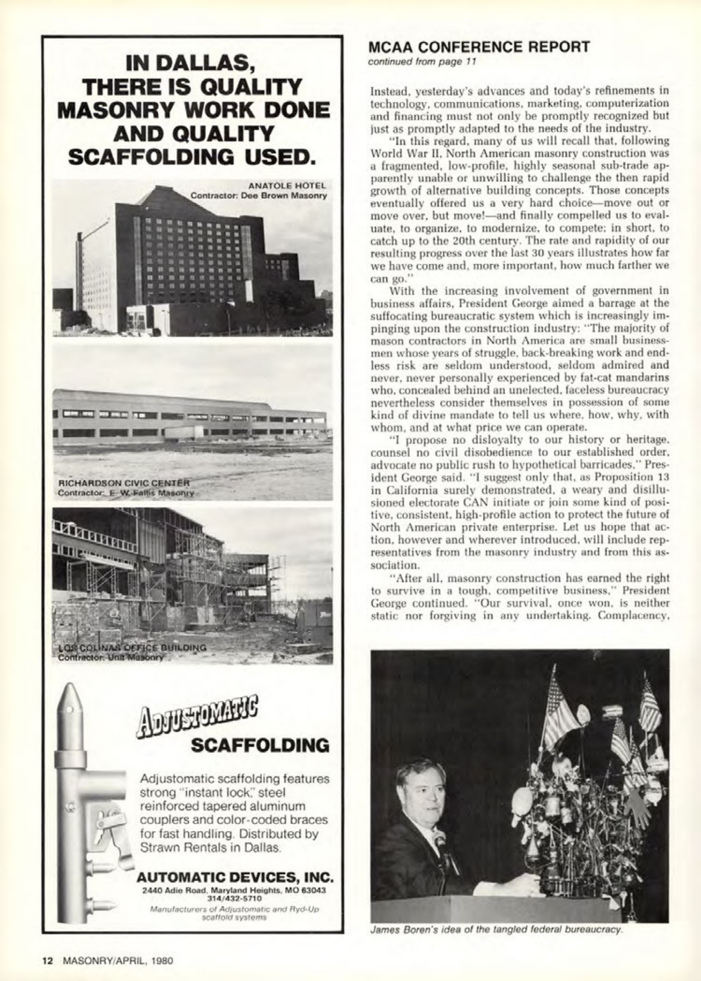 Masonry Magazine April 1980 Page. 12