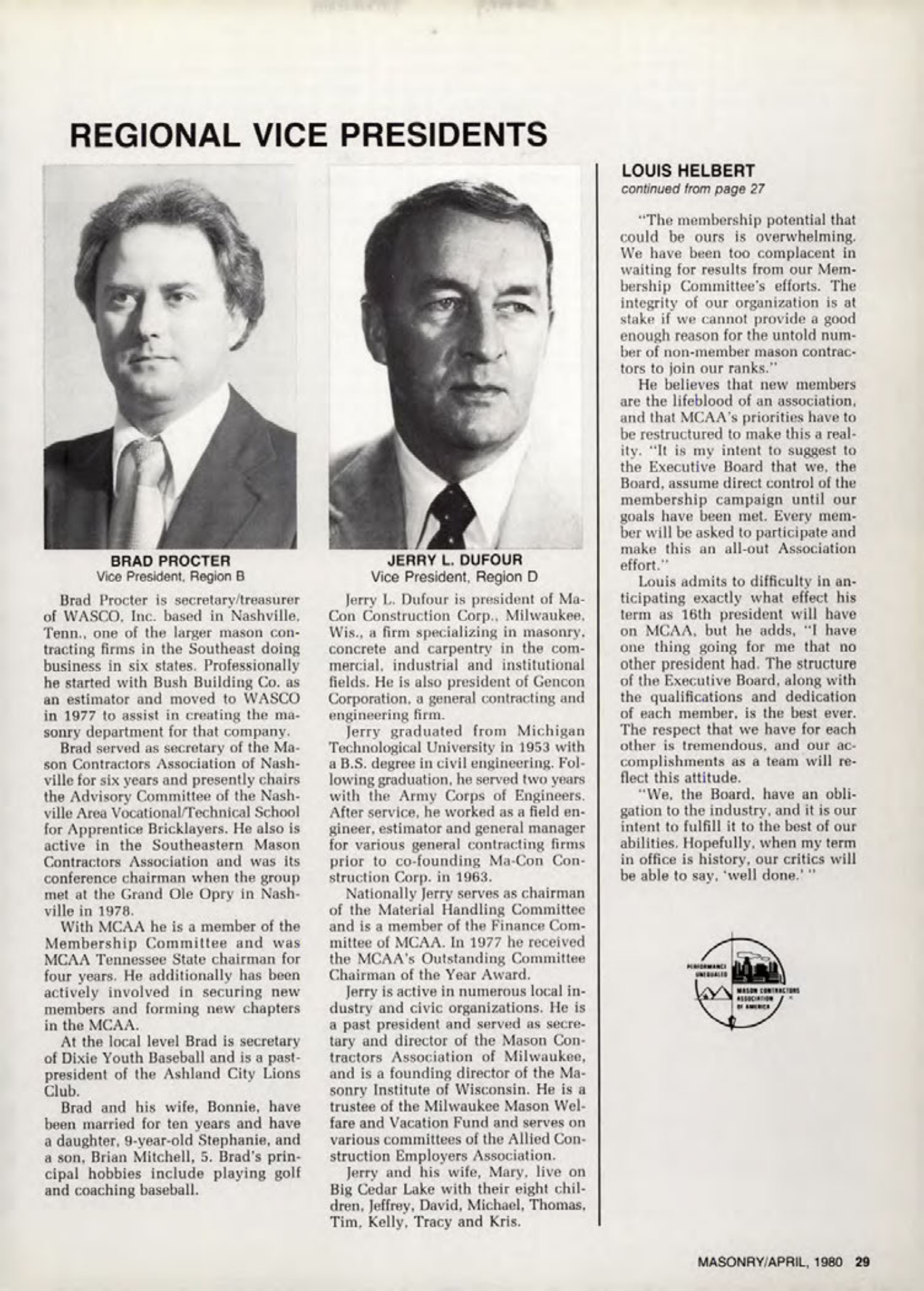 Masonry Magazine April 1980 Page. 29