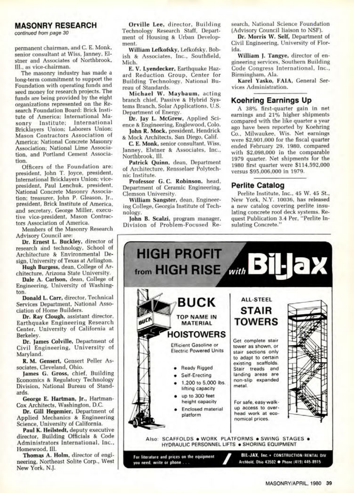 Masonry Magazine April 1980 Page. 39
