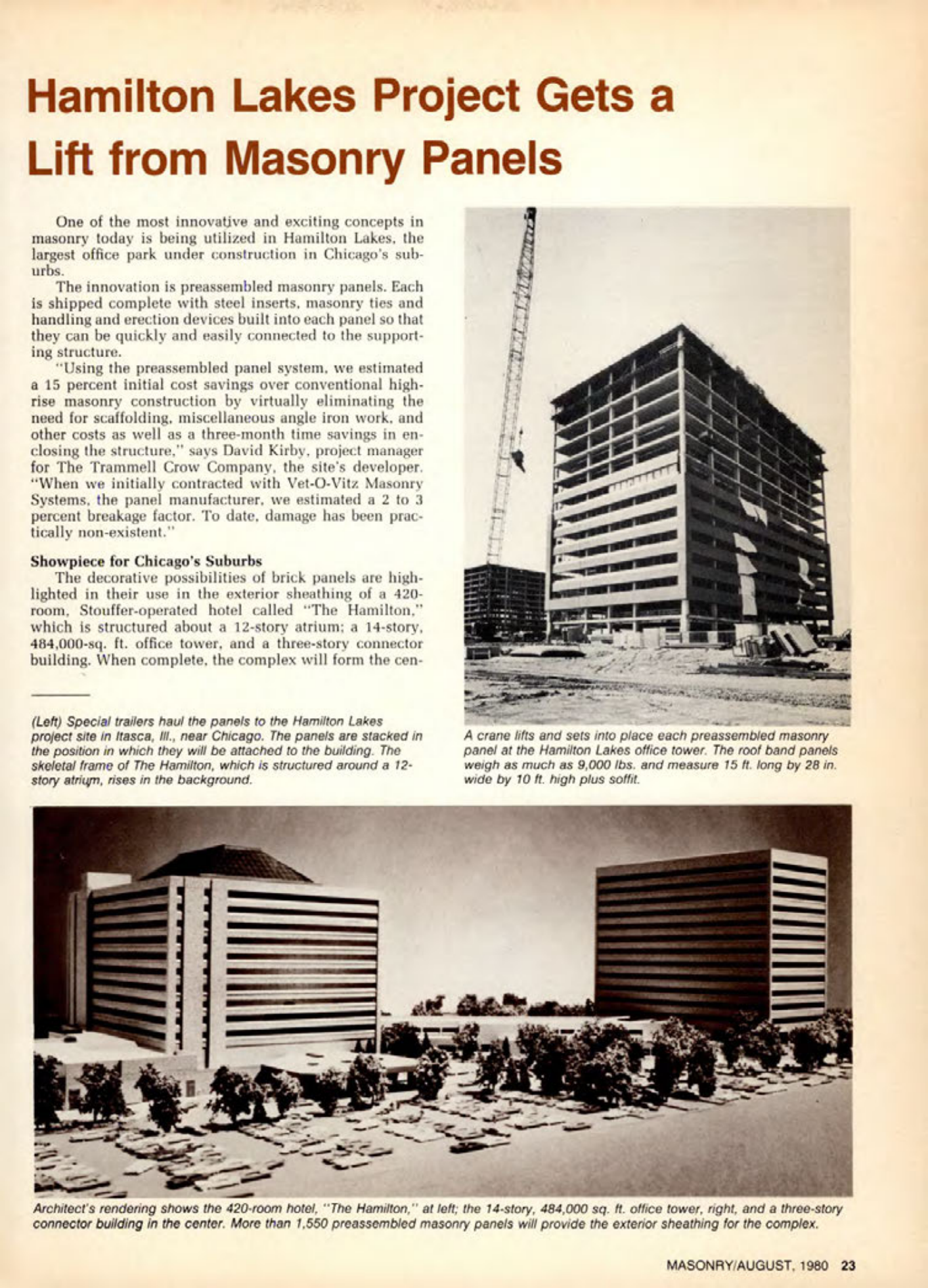 Masonry Magazine August 1980 Page. 23