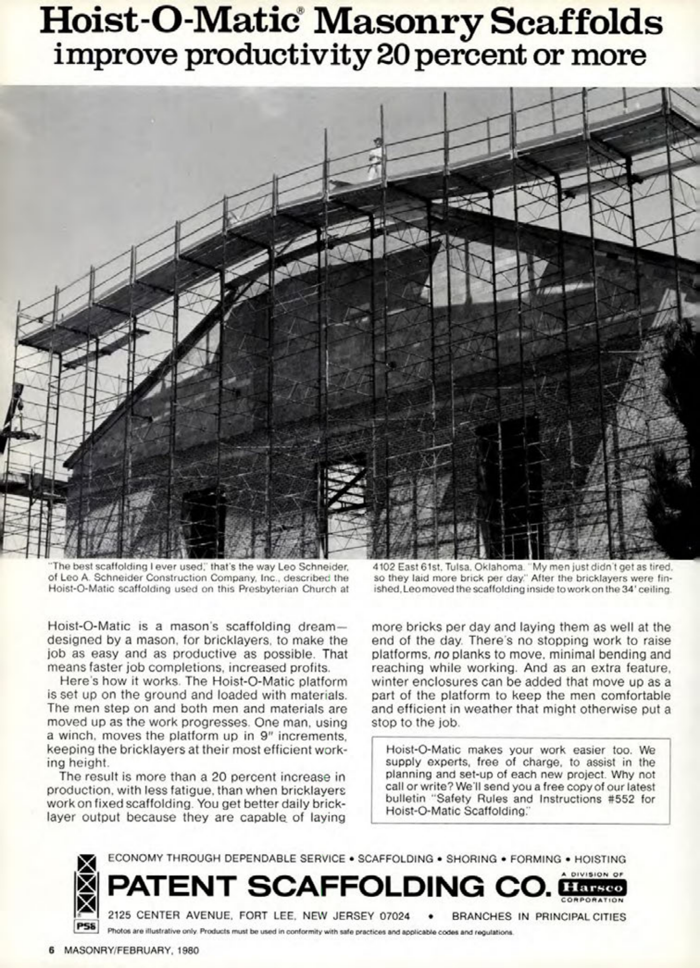 Masonry Magazine February 1980 Page. 6