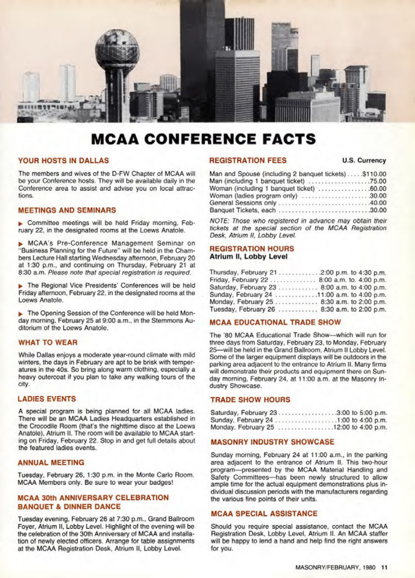 Masonry Magazine February 1980 Page. 11